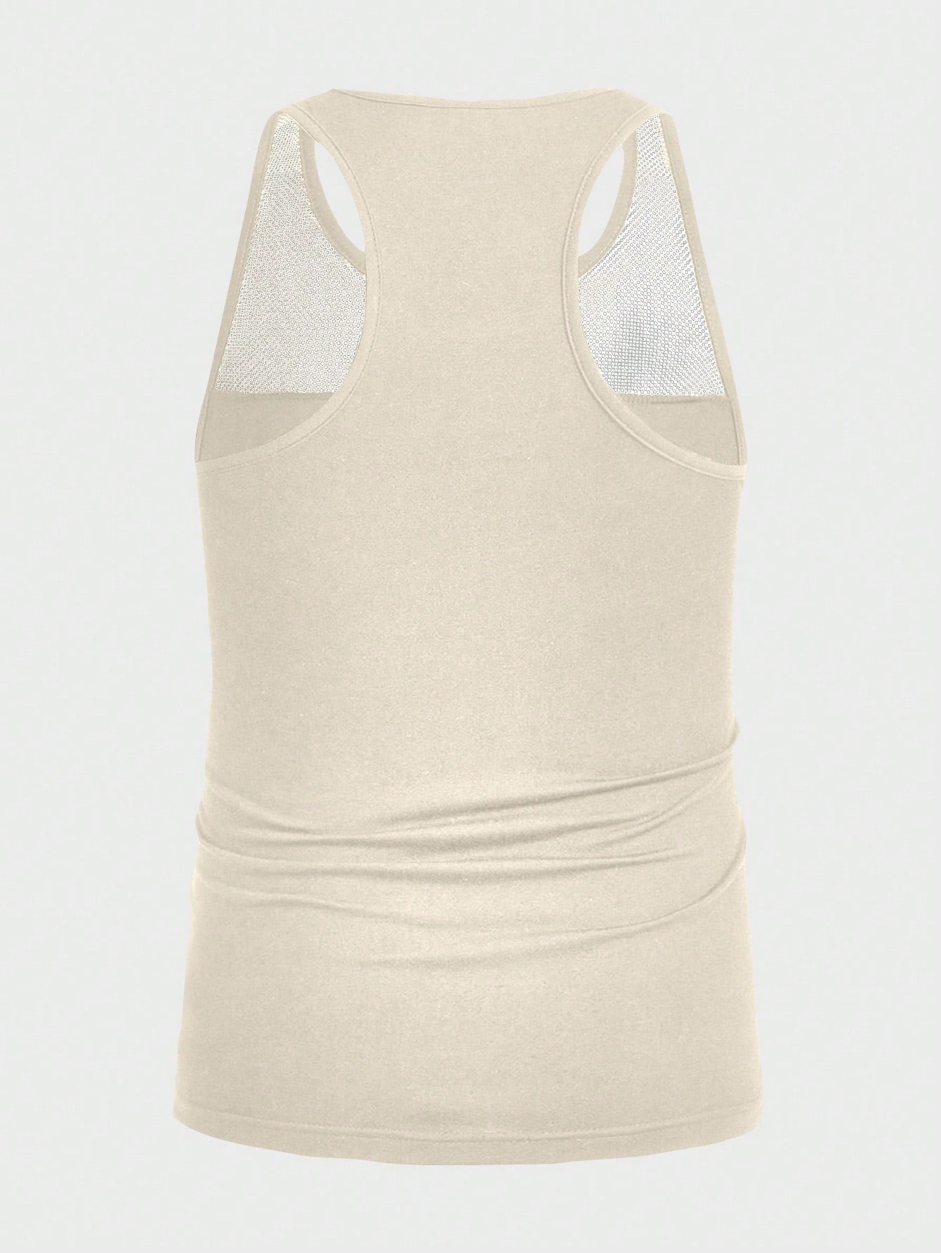 Camiseta Regata Masculina Tela Contrastante Estilo Rave Camiseta Regata Masculina Tela Contrastante Estilo Rave