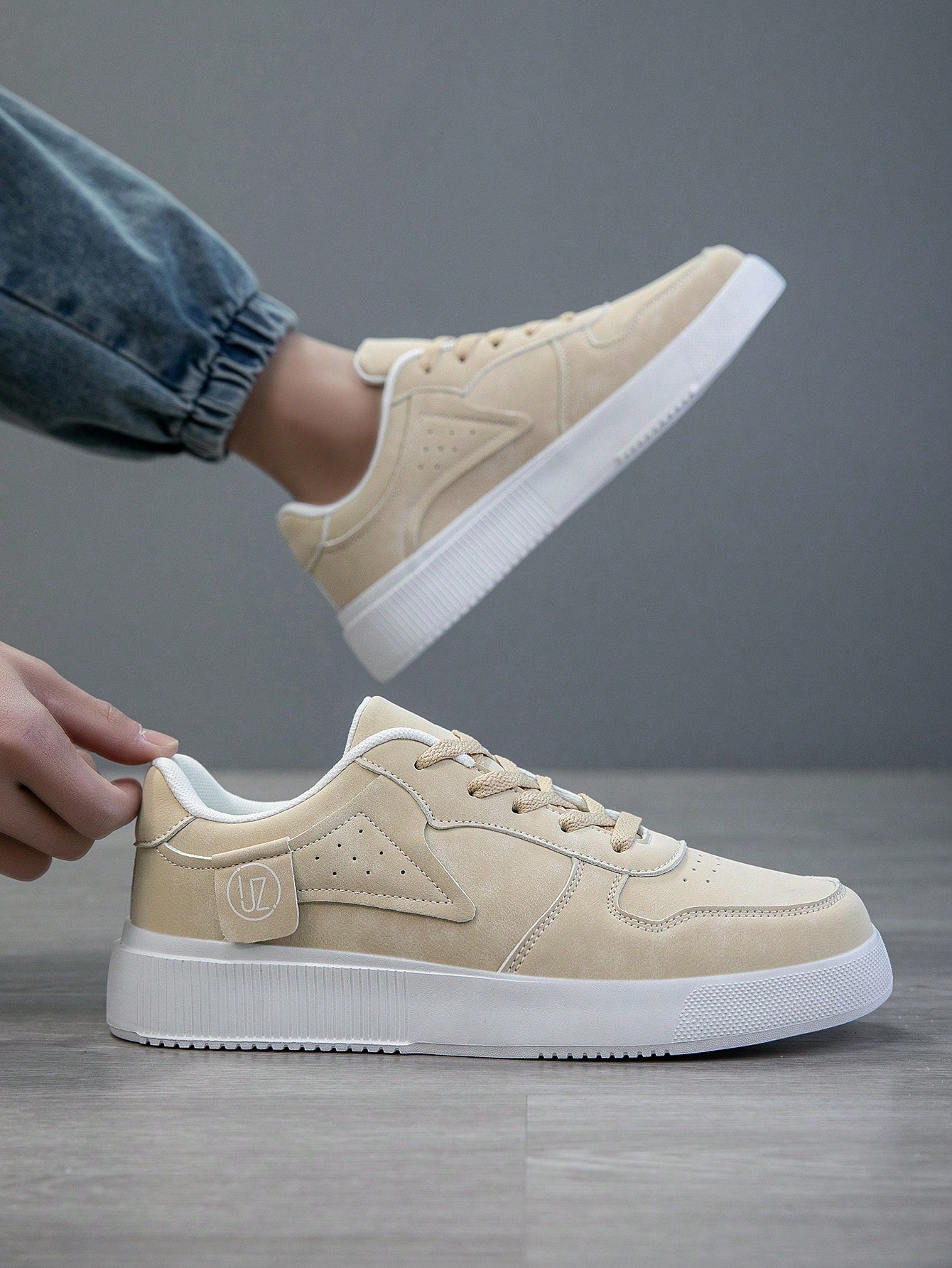 Tênis Masculino Street Board Cadarço Solado Antiderrapante Durável Tênis Masculino Street Board Cadarço Solado