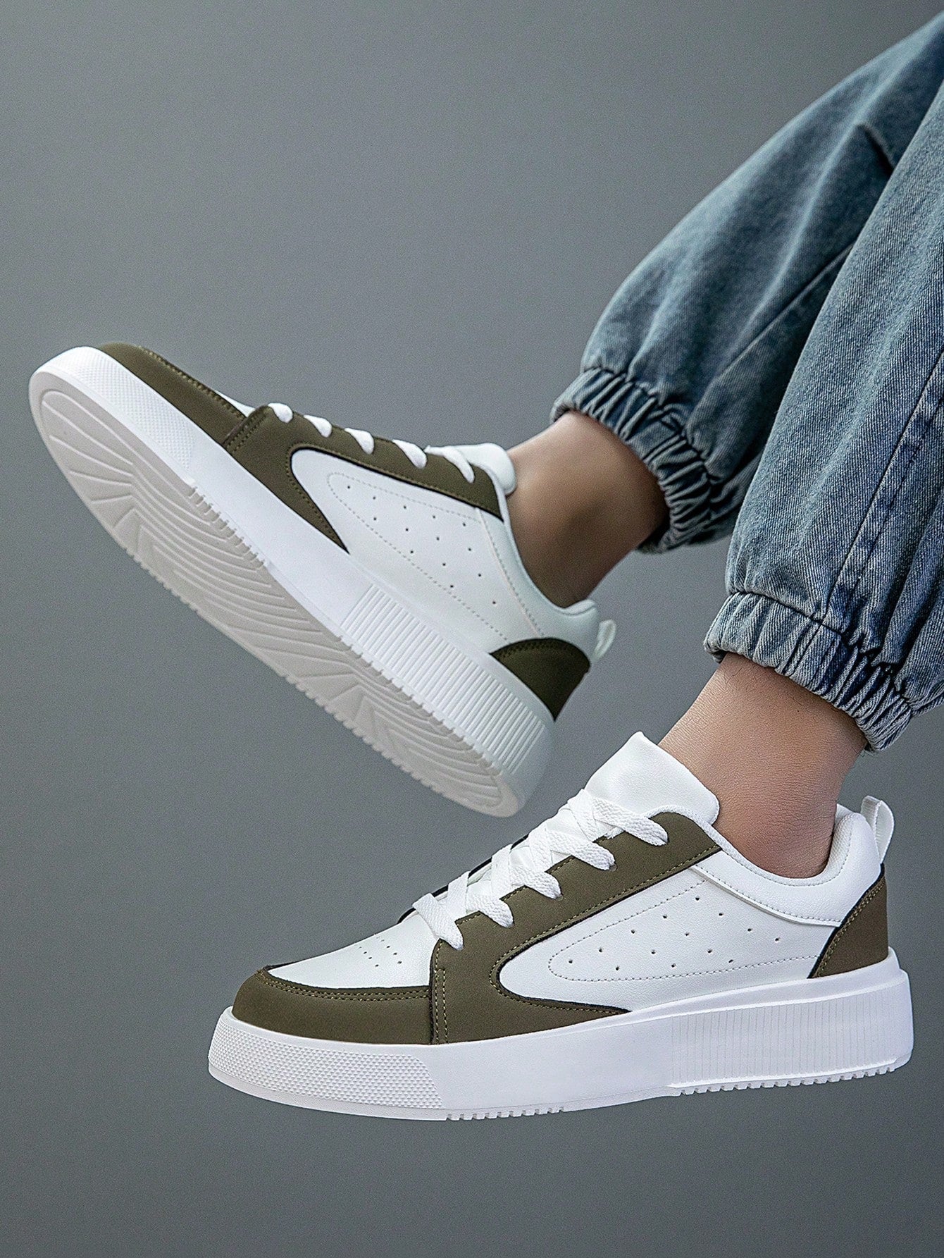 Tênis Masculino Skate Casual Cadarço Estilo Street Solado Seguro Tênis Masculino Skate Casual Cadarço Estilo Street