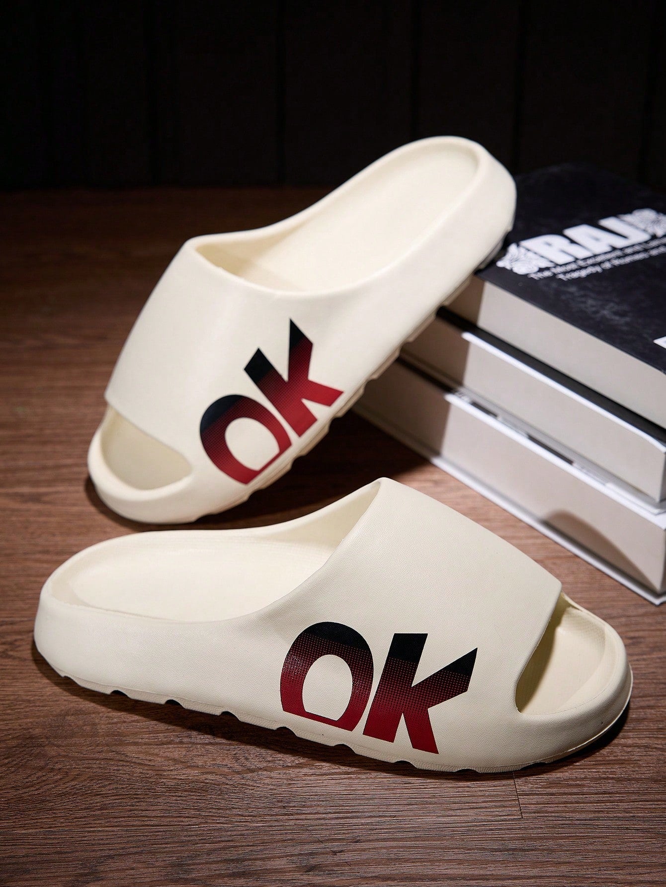 Chinelo Masculino Casual Estampado Degradê Antiderrapante Leve Chinelo Masculino Casual Estampado Degradê