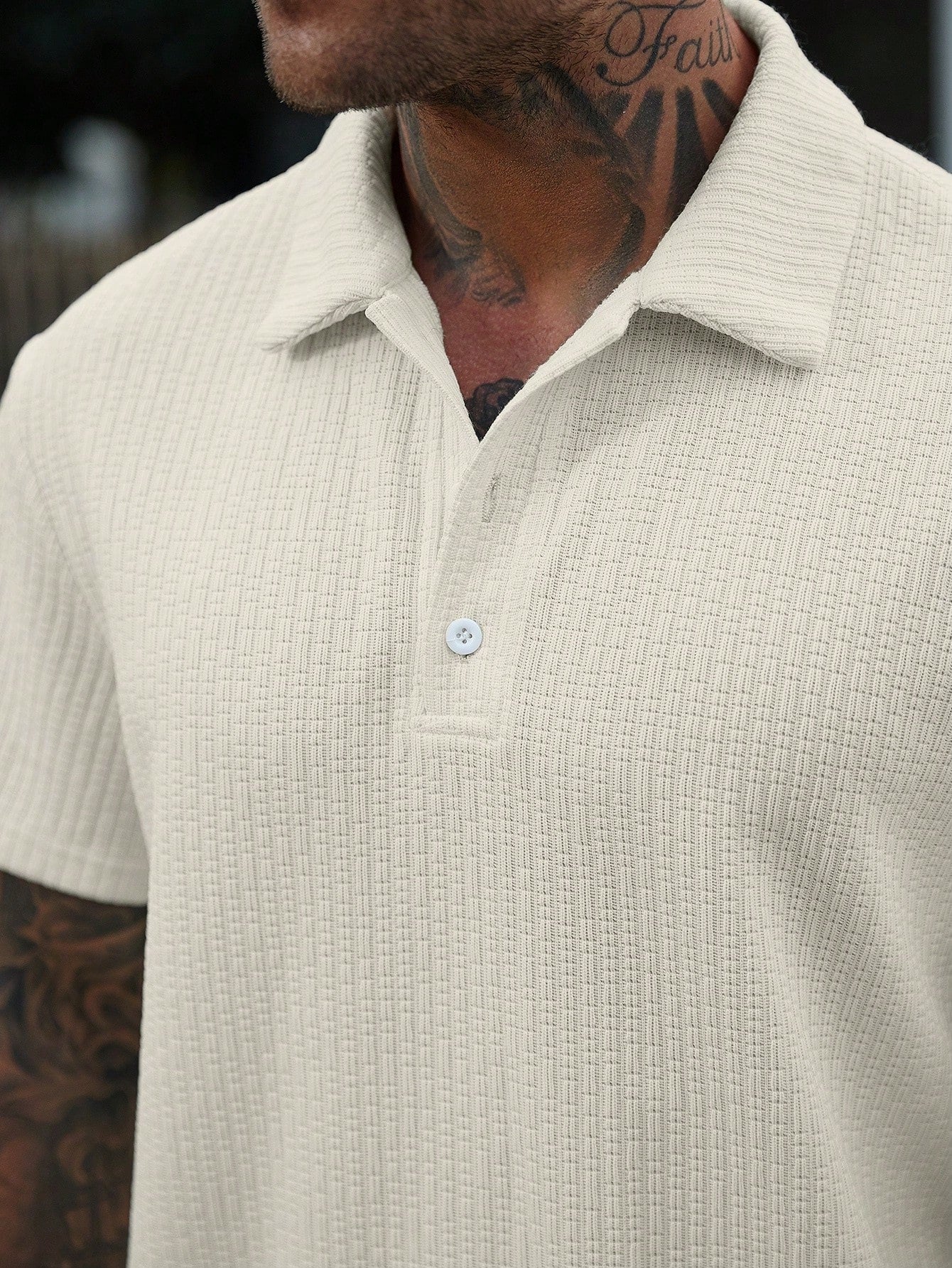 Camisa Polo Masculina Casual Gola Botões Para Trabalho Camisa Polo Masculina Casual Gola Botões Para Trabalho