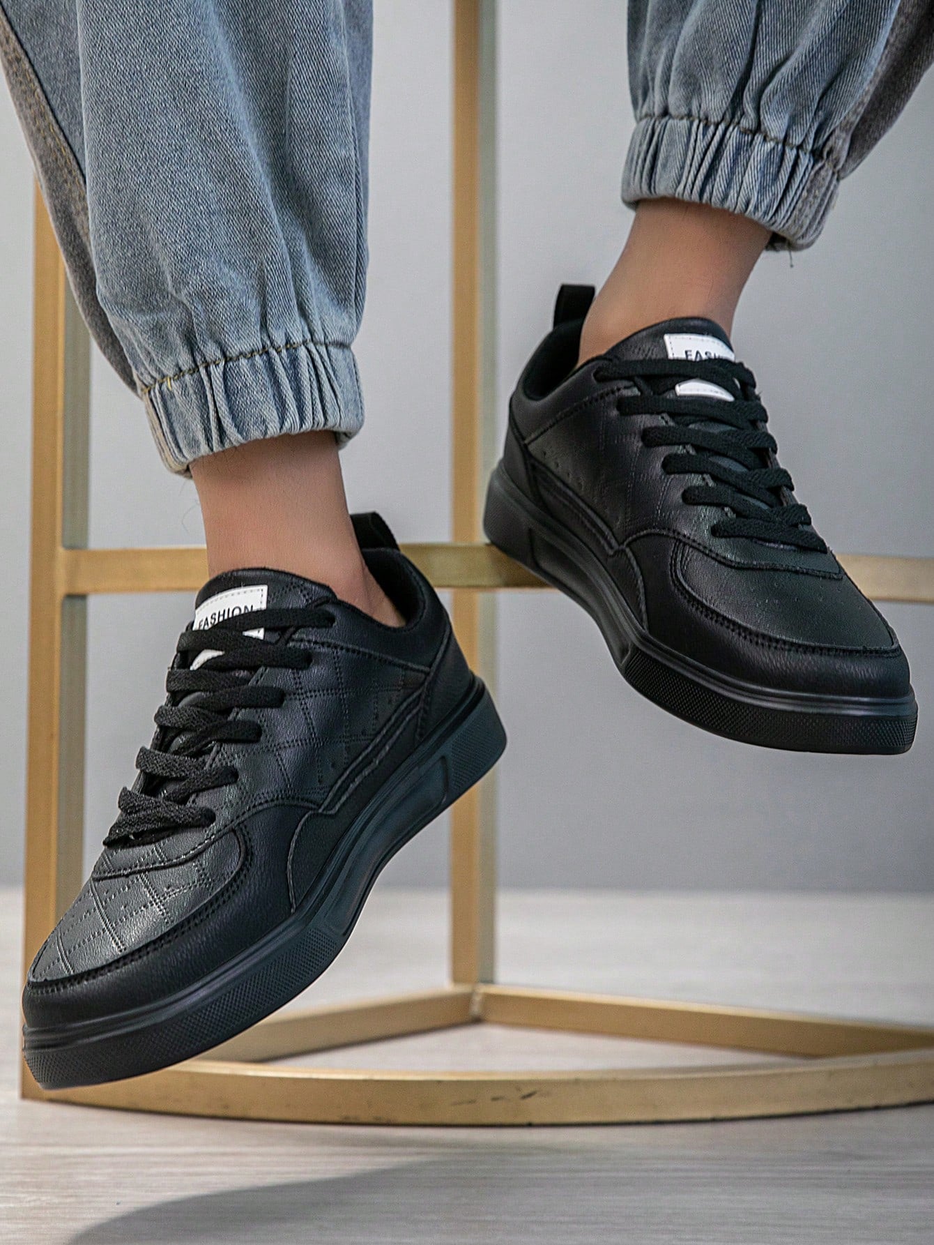 Tênis Masculino Street Skate Cadarço Solado Antiderrapante Durável Tênis Masculino Street Skate Cadarço Solado