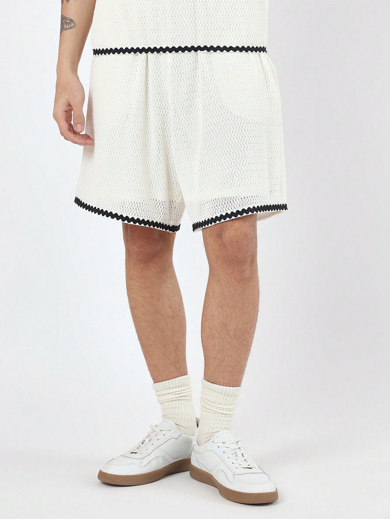 Conjunto Masculino Regata Texturizada E Shorts Esportivos Modernos Conjunto Masculino Regata Texturizada E Shorts