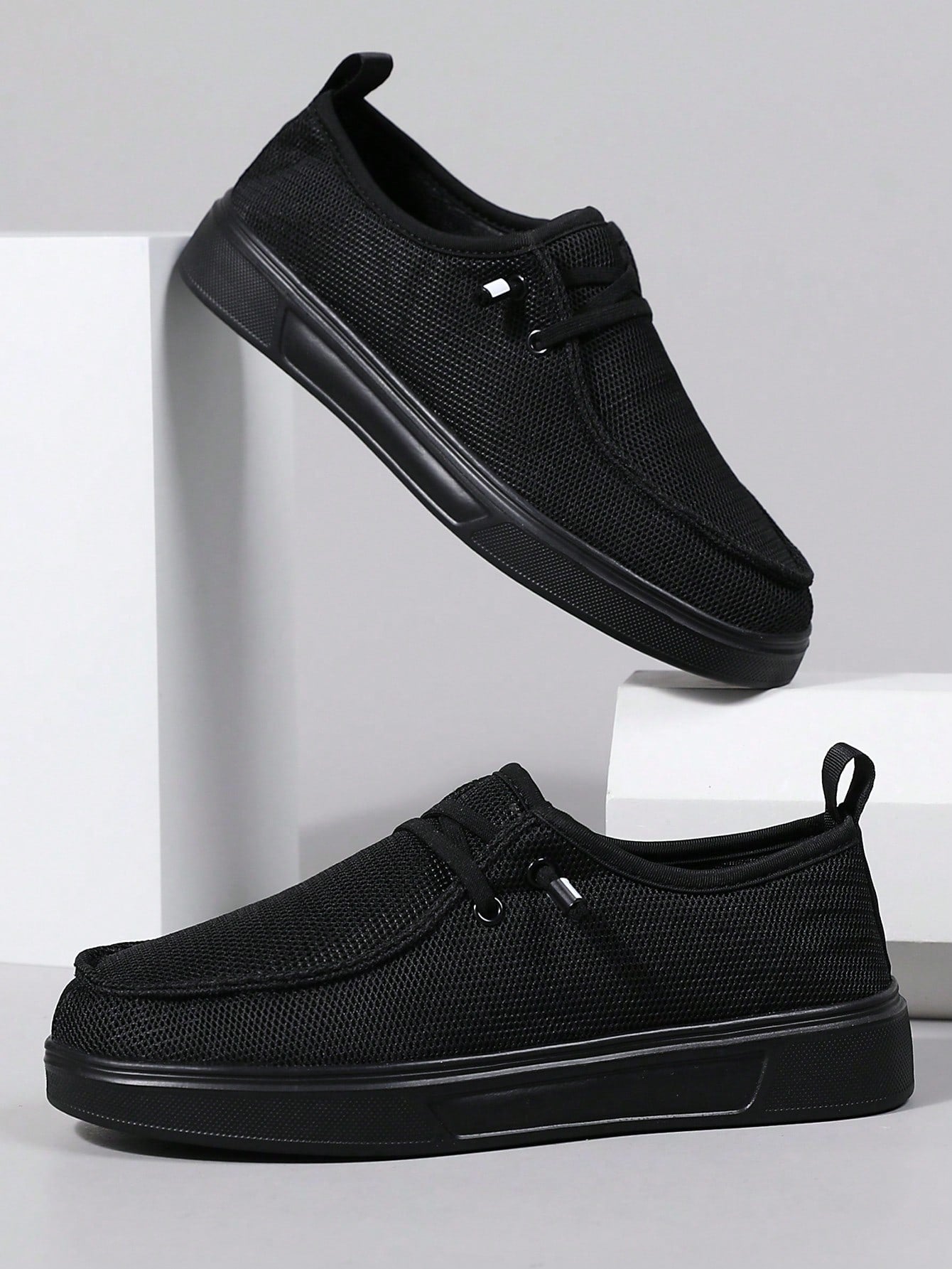 Tênis Masculino Casual Leve Slip On Malha Respirável Confortável Tênis Masculino Casual Leve Slip On Malha Respirável