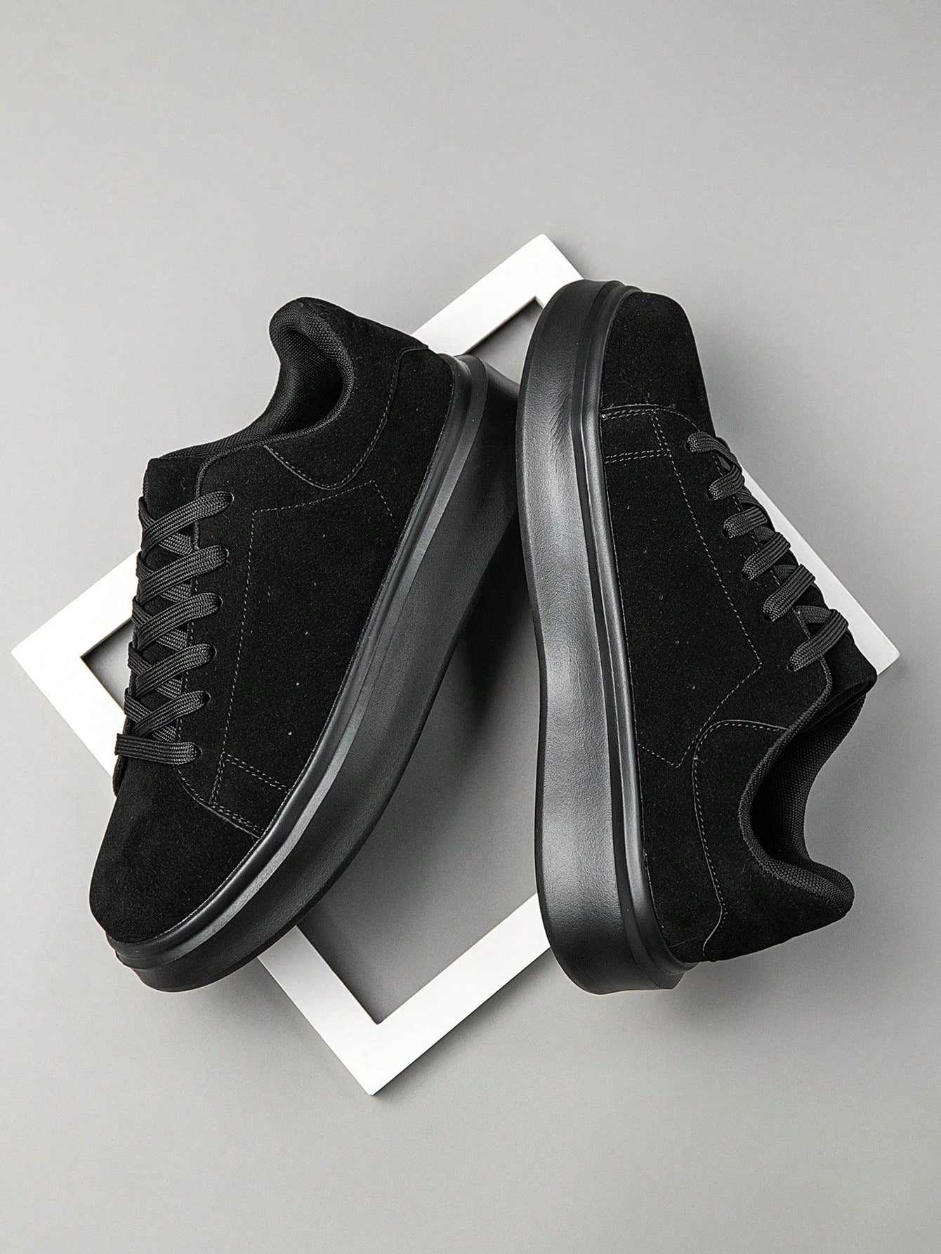 Tênis Masculino Casual Street Solado Alto Antiderrapante Tênis Masculino Casual Street Solado Alto Antiderrapante