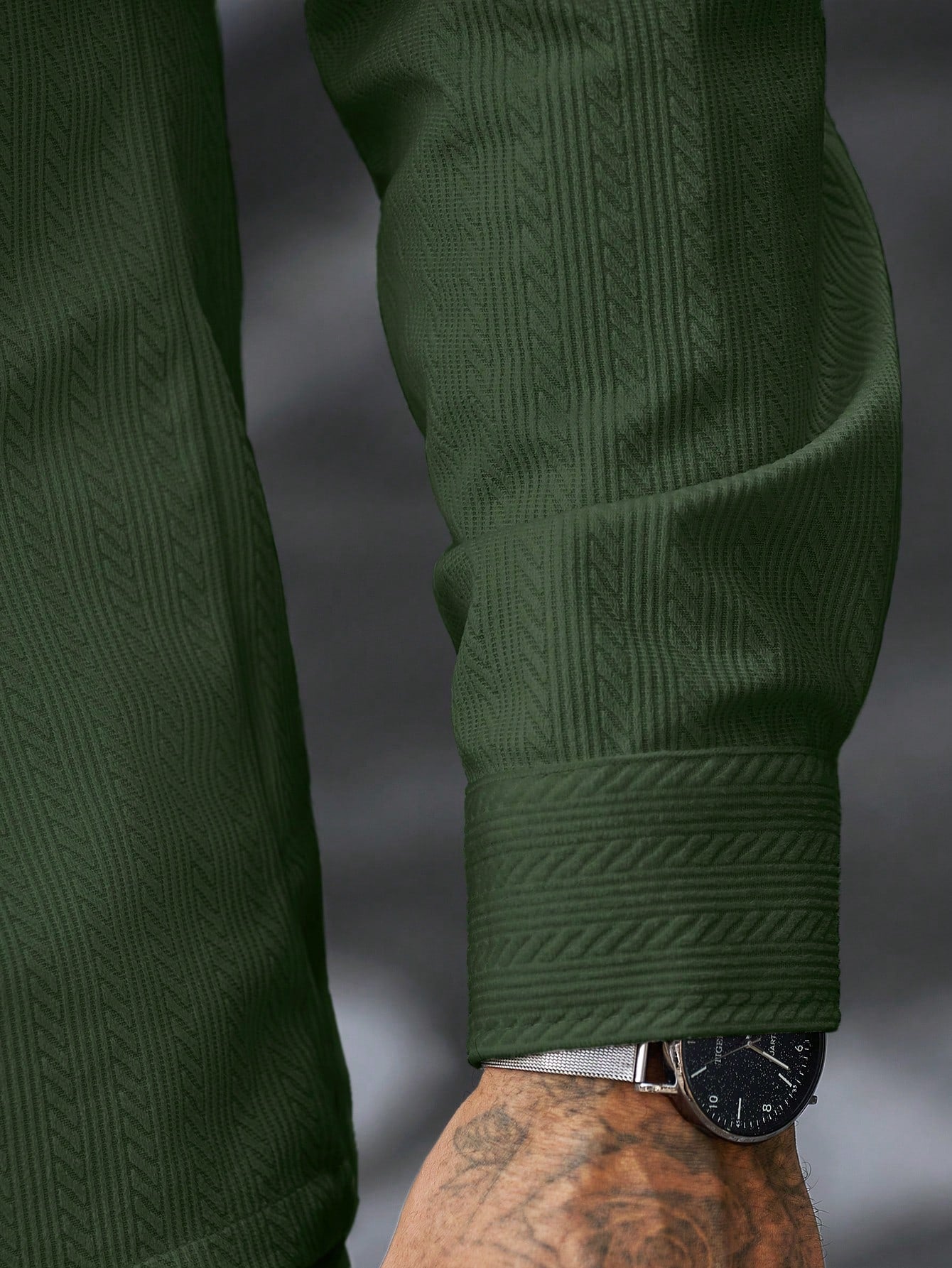 Conjunto Masculino Camisa Workwear E Calça De Veludo Cotelê Conjunto Masculino Camisa Workwear E Calça De Veludo Cotelê