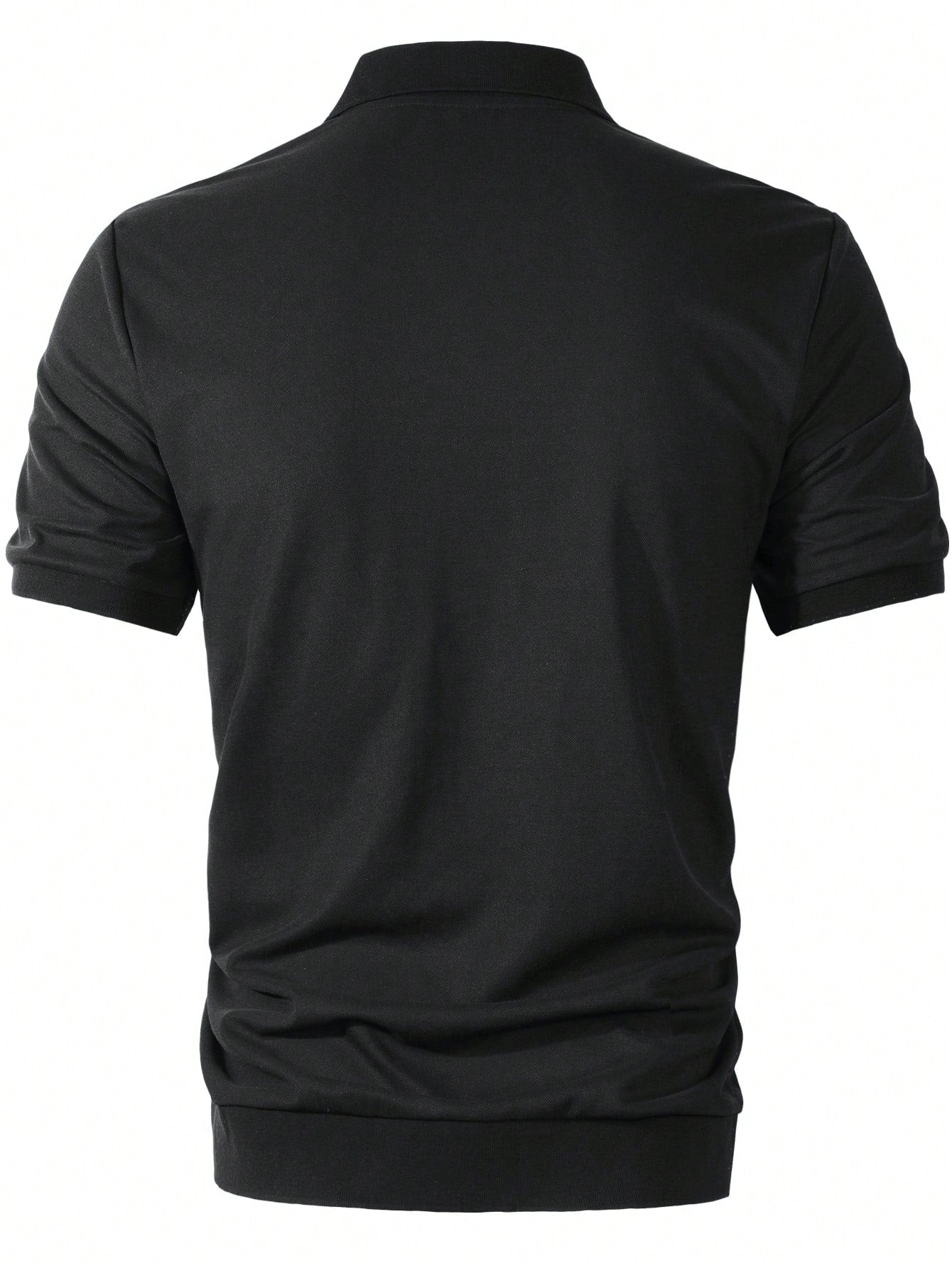 Camisa Polo Masculina Slim Listras Verticais Design Único Camisa Polo Masculina Slim Listras Verticais Design Único