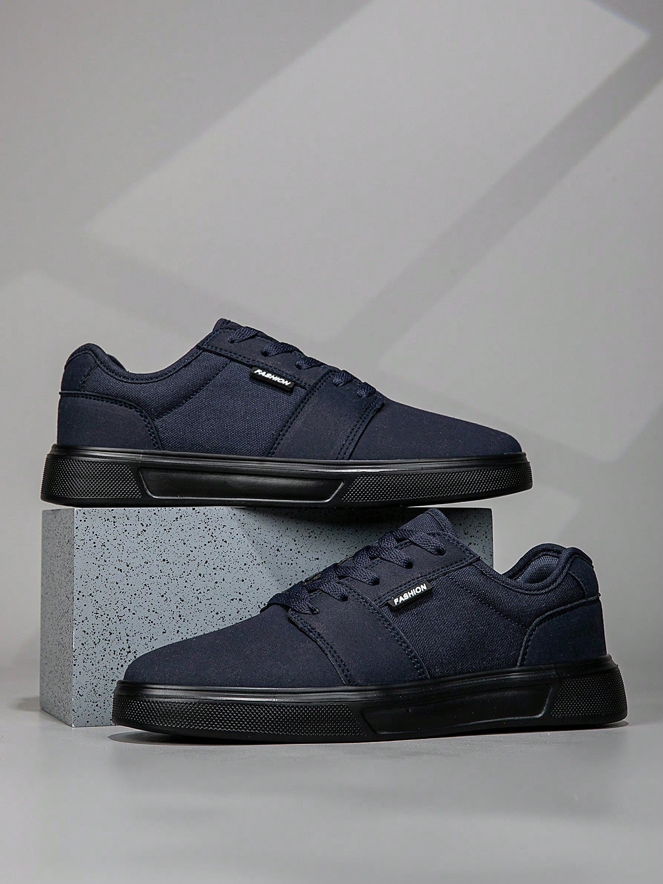 Tênis Masculino Casual Street Cadarço Têxtil Solado Resistente Tênis Masculino Casual Street Cadarço Têxtil Solado