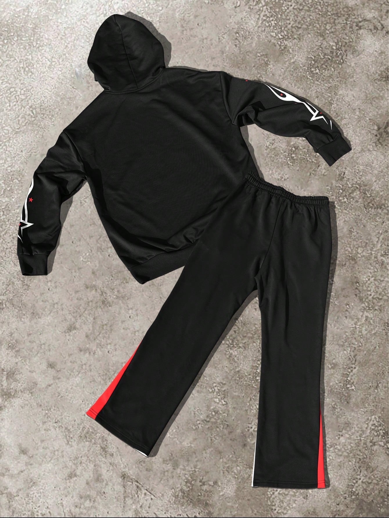 Conjunto Masculino Moletom Street Com Estampa Artística Urbana Conjunto Masculino Moletom Street Com Estampa Artística