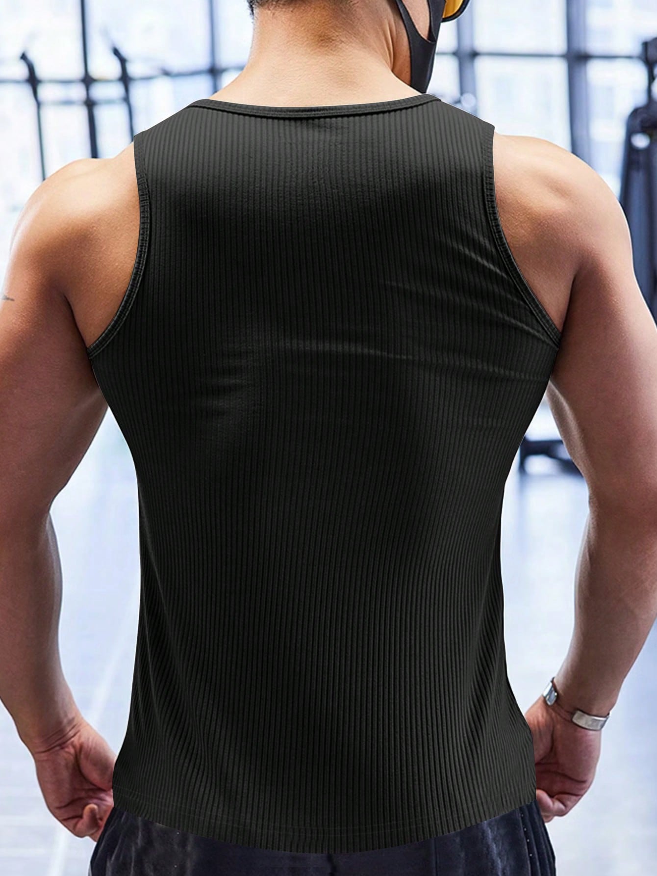 Camiseta Regata Masculina Casual Versátil Design Simples Camiseta Regata Masculina Casual Versátil Design Simples