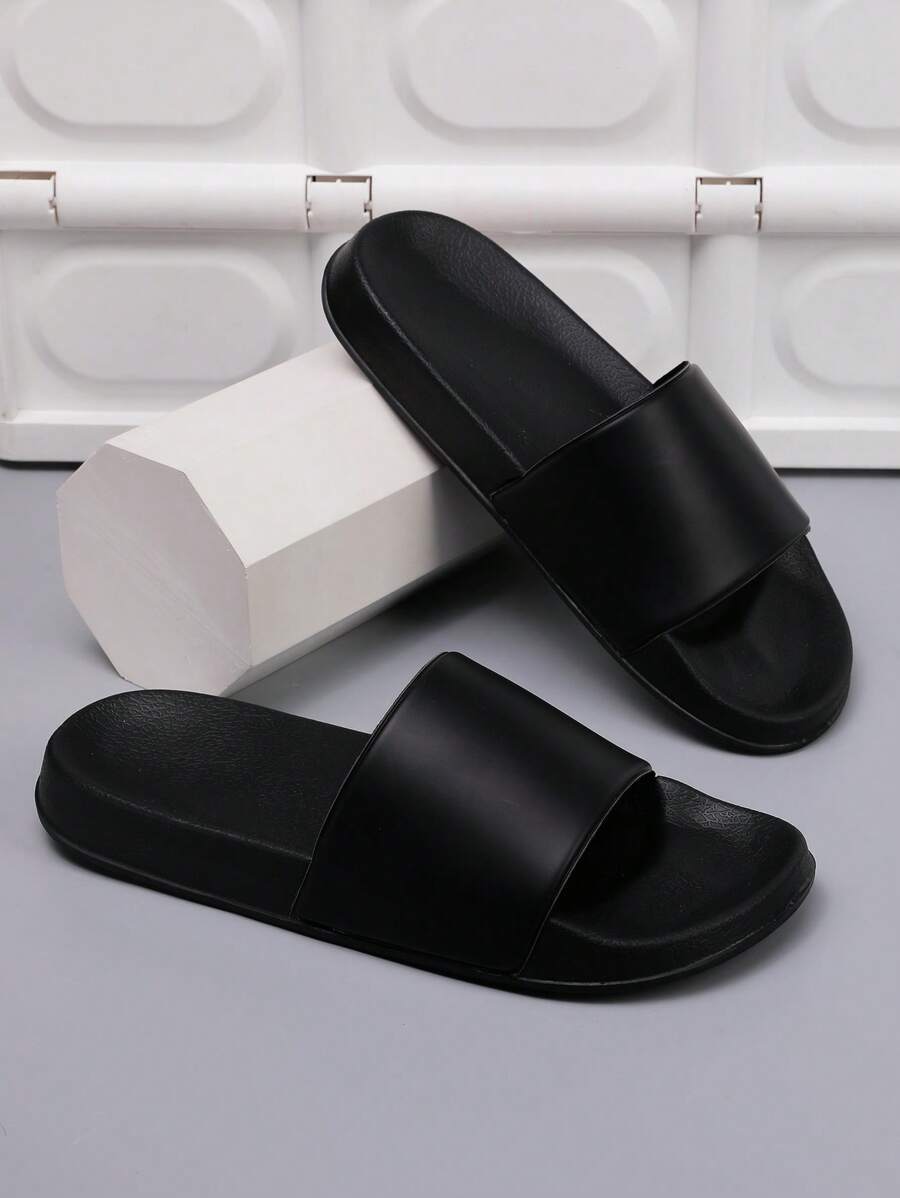 Chinelo Masculino Casual Confortável Solado Grosso Antiderrapante Preto / 36 Chinelo Masculino Casual Confortável