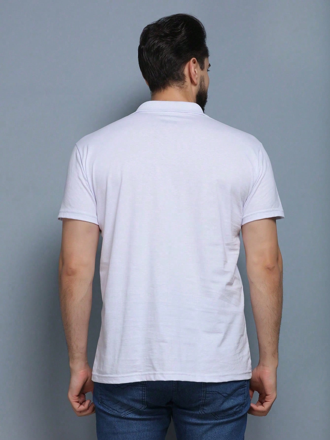 Camisa Polo Masculina Casual Gola Manga Curta Camisa Polo Masculina Casual Gola Manga Curta