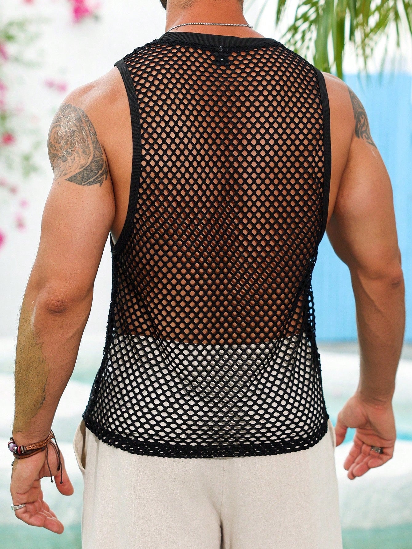 Camiseta Regata Masculina Tela Gola Redonda Estilo Sexy Camiseta Regata Masculina Tela Gola Redonda Estilo Sexy