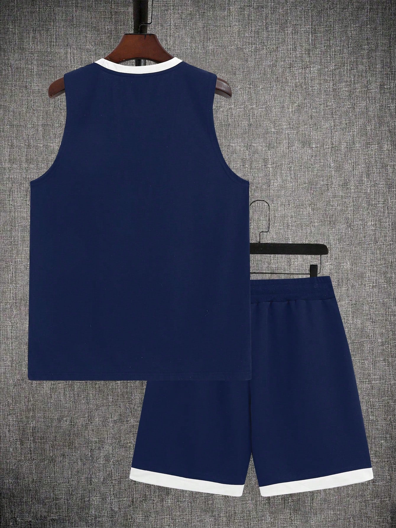 Conjunto Masculino Regata Fitness Ajustada E Shorts Esportivos Conjunto Masculino Regata Fitness Ajustada E Shorts