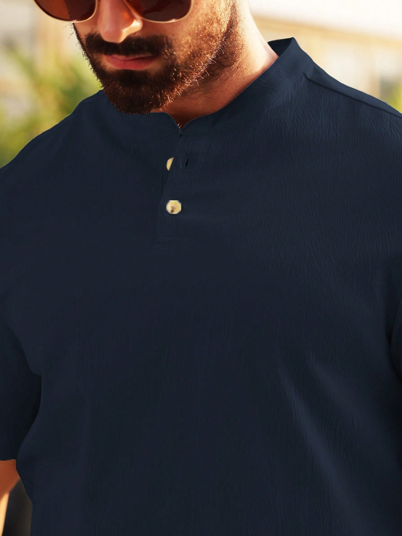 Conjunto Masculino Camisa Manga Curta E Calça Confortável Casual Conjunto Masculino Camisa Manga Curta E Calça