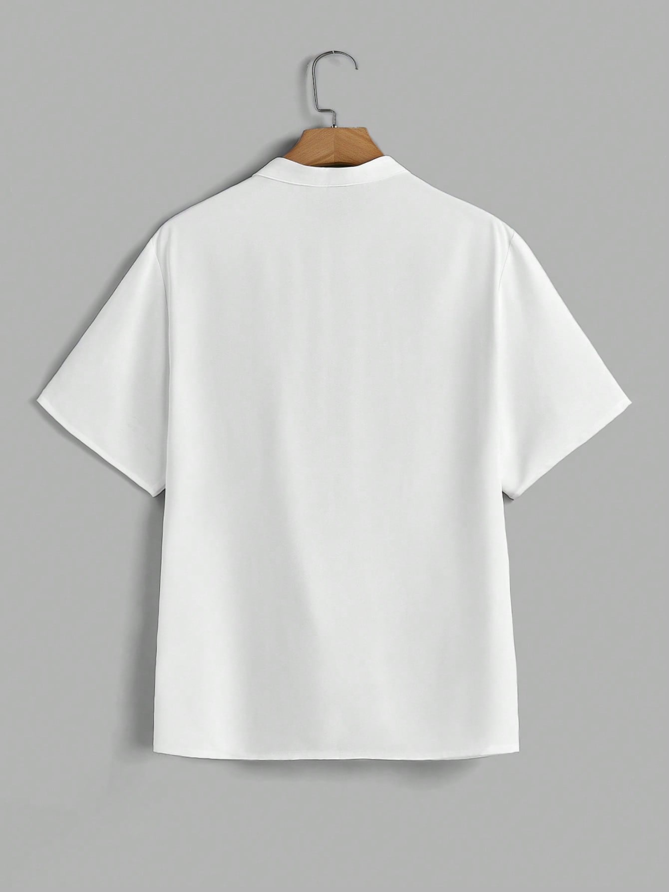 Conjunto Masculino Camisa Manga Curta E Calça Casual Versátil Conjunto Masculino Camisa Manga Curta E Calça Casual