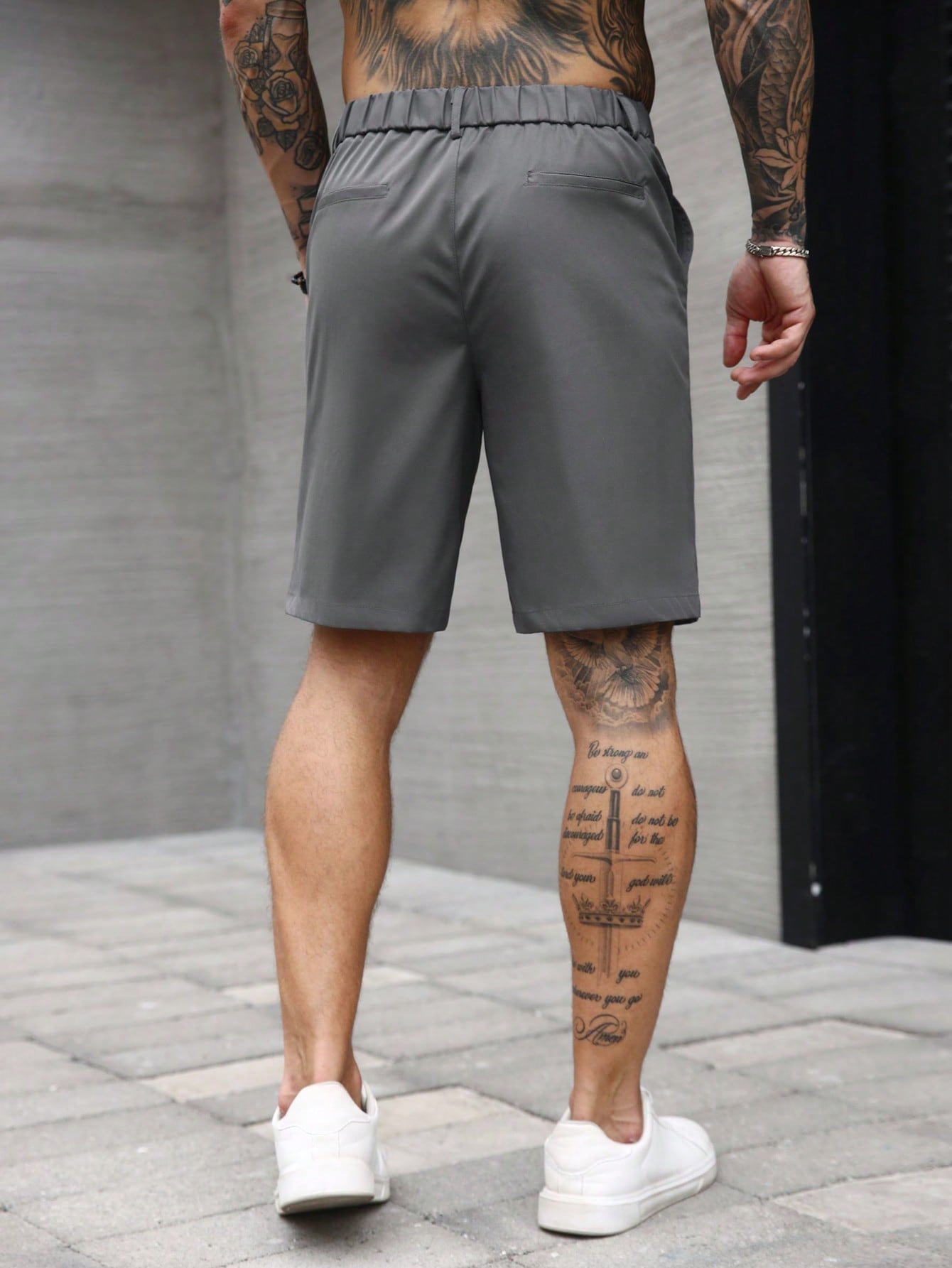 Bermuda Masculina Casual Com Tecido Flexível E Leve Bermuda Masculina Casual Com Tecido Flexível E Leve