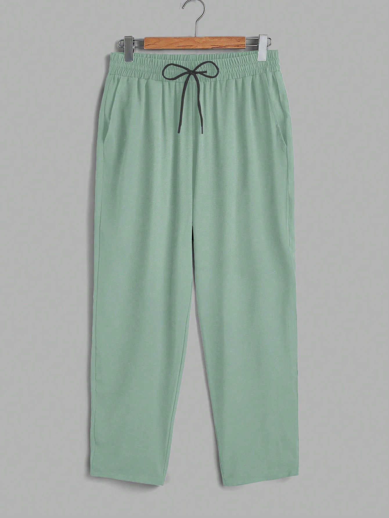 Conjunto Masculino Camisa Manga Curta E Calça Casual Versátil Conjunto Masculino Camisa Manga Curta E Calça Casual