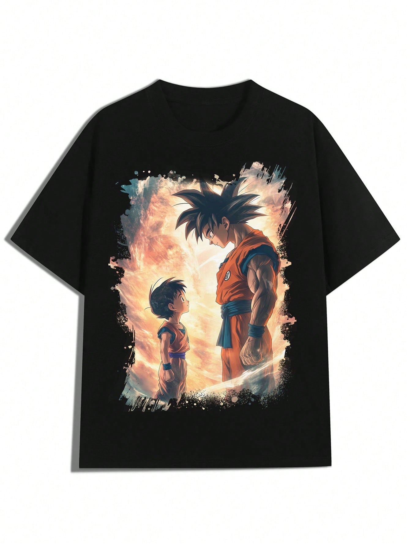 Camiseta Masculina Casual Estampa Goku Garoto Dinâmico Camiseta Masculina Casual Estampa Goku Garoto Dinâmico