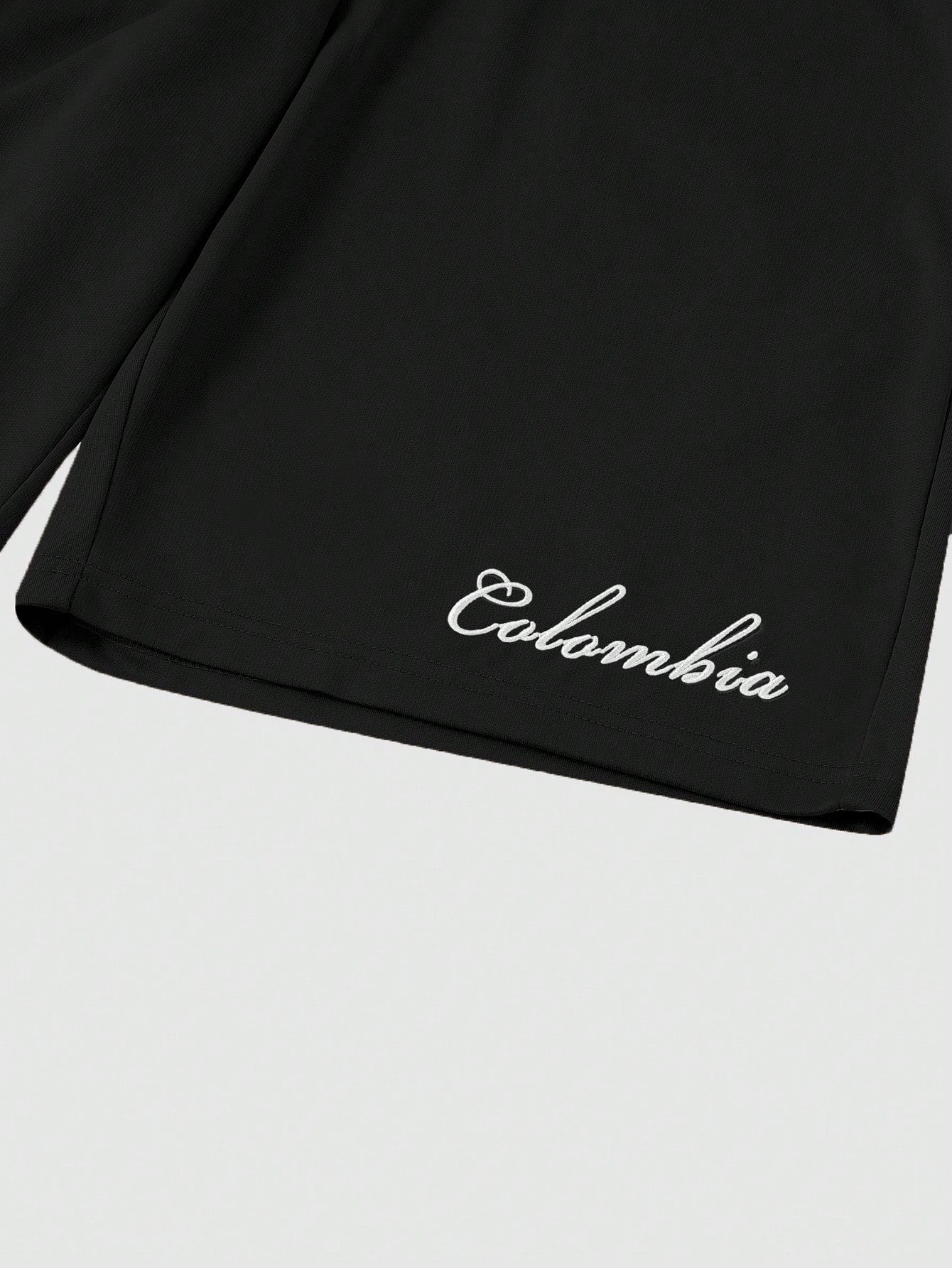 Conjunto Masculino Camiseta Casual E Shorts Com Cós Ajustável Conjunto Masculino Camiseta Casual E Shorts Com Cós