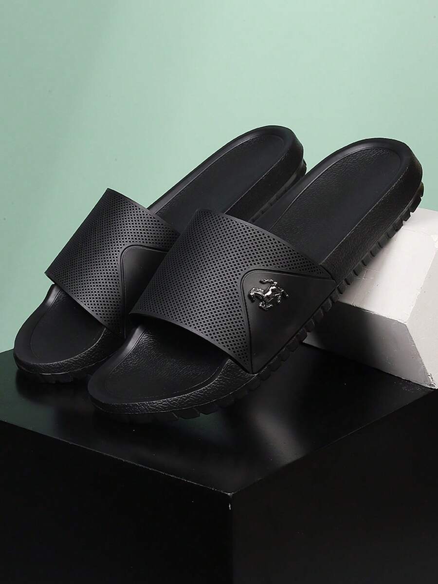 Chinelo Masculino Casual Leve Antiderrapante Para Caminhada Preto / 36 Chinelo Masculino Casual Leve Antiderrapante