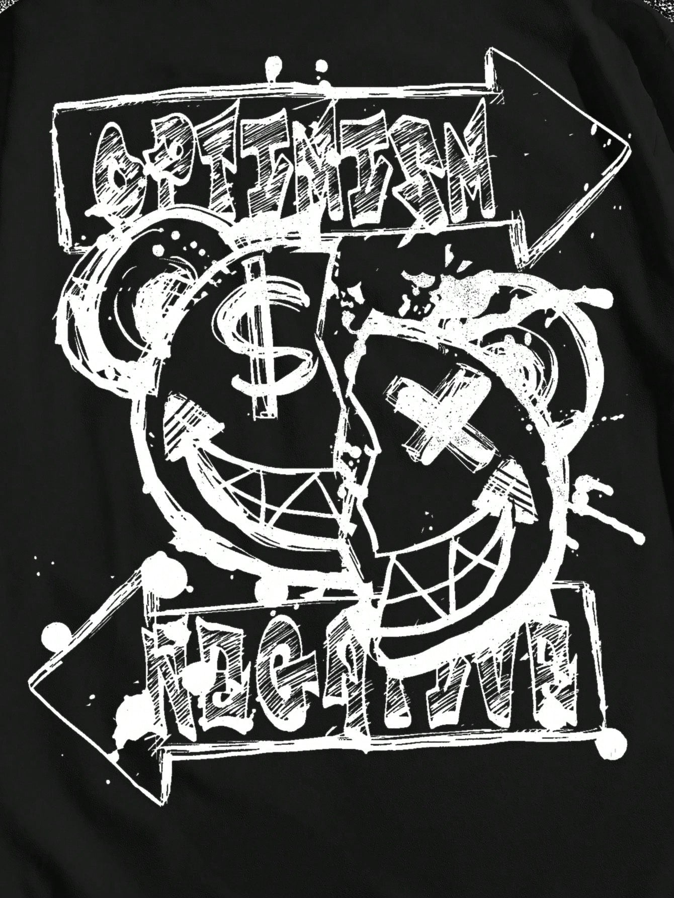 Camiseta Masculina Oversized Estampa Street Graffiti Camiseta Masculina Oversized Estampa Street Graffiti