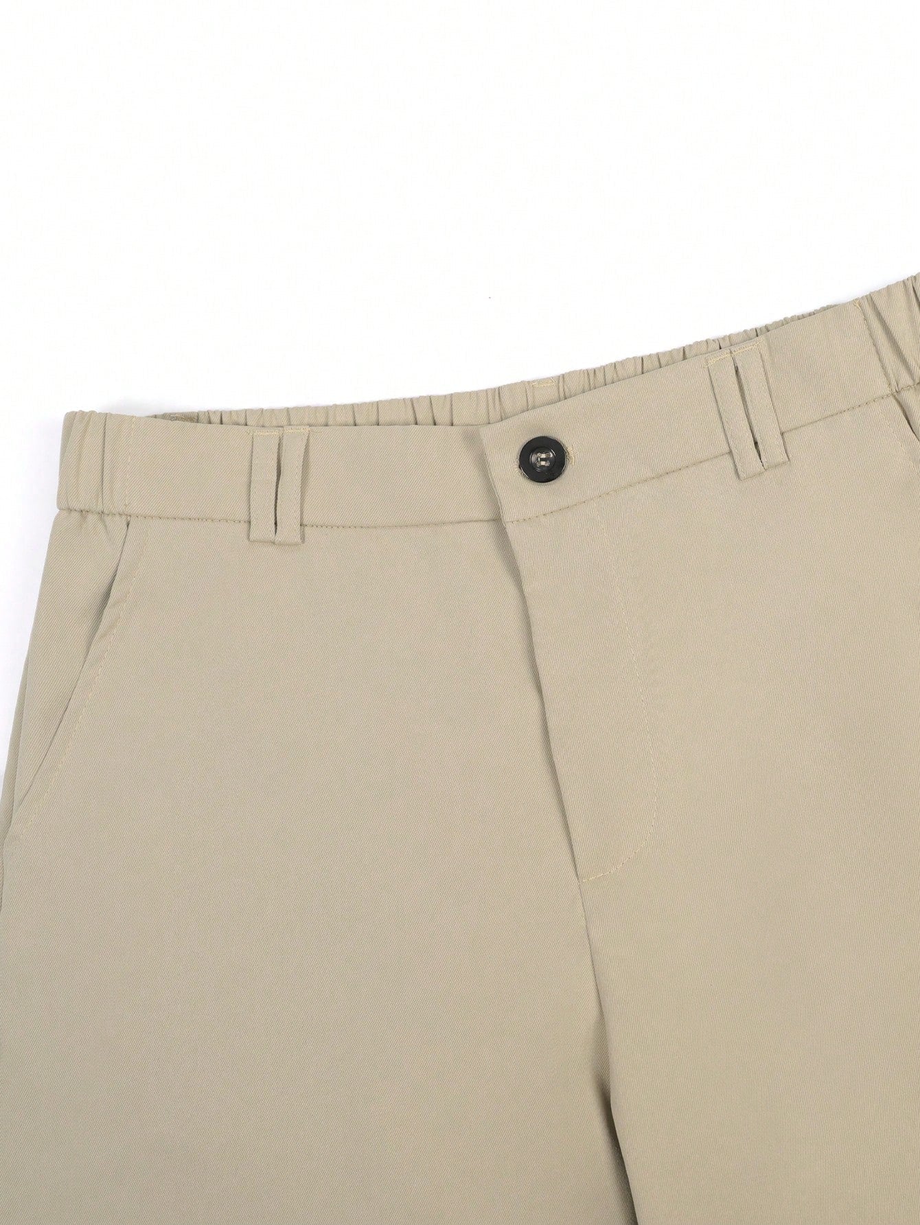 Shorts Masculino Casual Versátil Com Cós De Elástico Shorts Masculino Casual Versátil Com Cós De Elástico