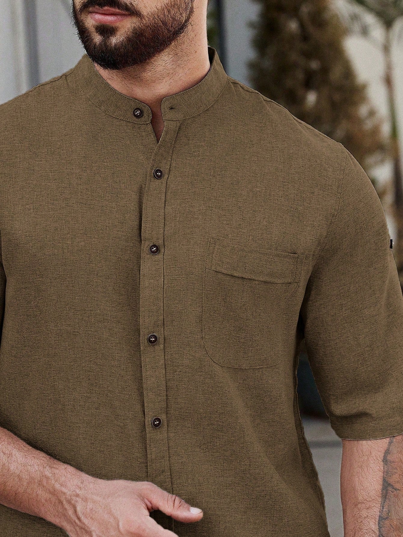 Conjunto Masculino Camisa Oversized E Calça Casual Minimalista Conjunto Masculino Camisa Oversized E Calça Casual