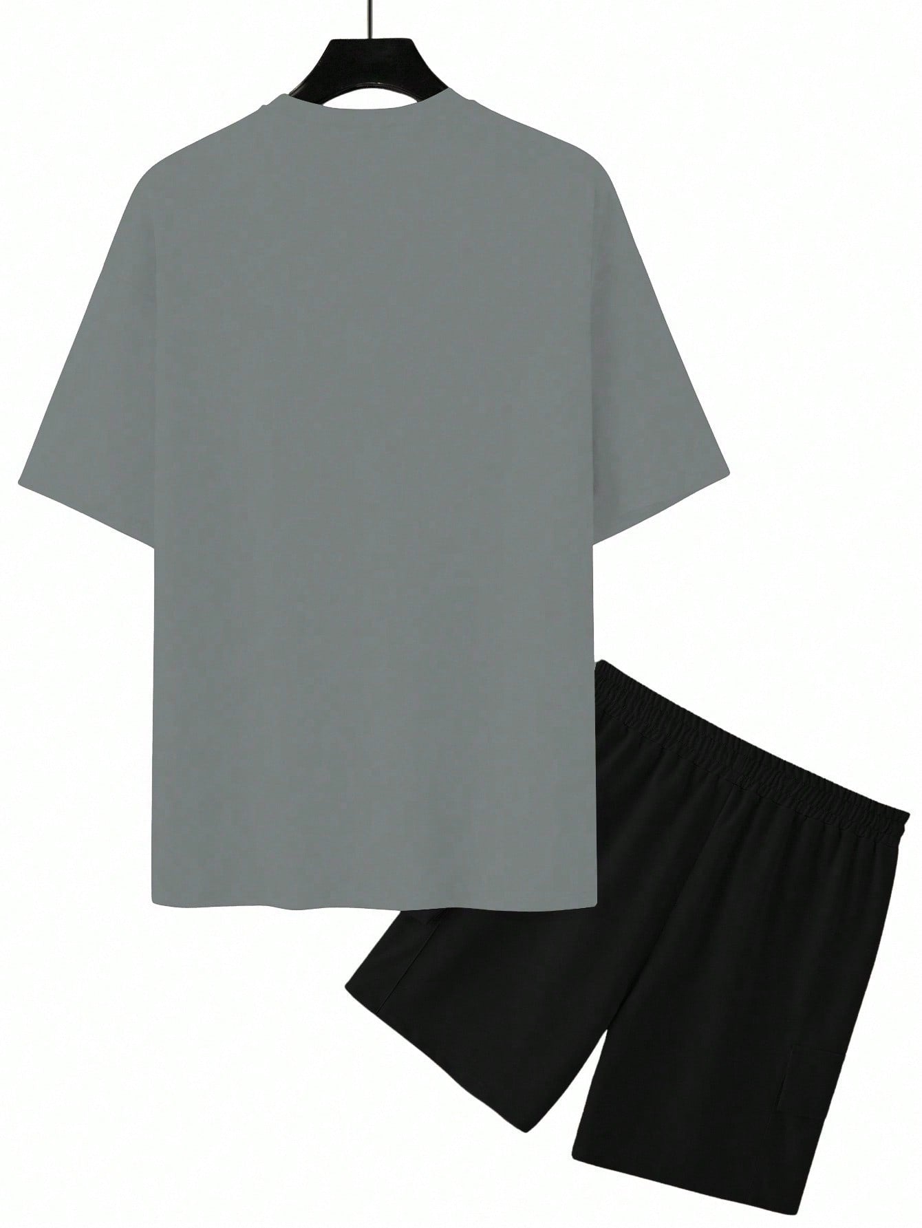 Conjunto Masculino Camiseta Manga Curta E Shorts Soltos Conjunto Masculino Camiseta Manga Curta E Shorts Soltos