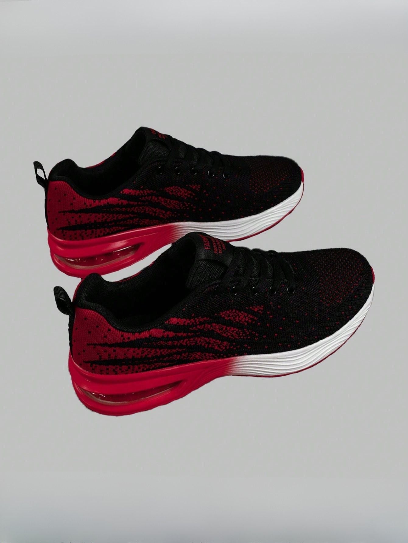 Tênis Masculino Chunky Leve Amortecimento Confortável Vermelho / 36 Tênis Masculino Chunky Leve Amortecimento