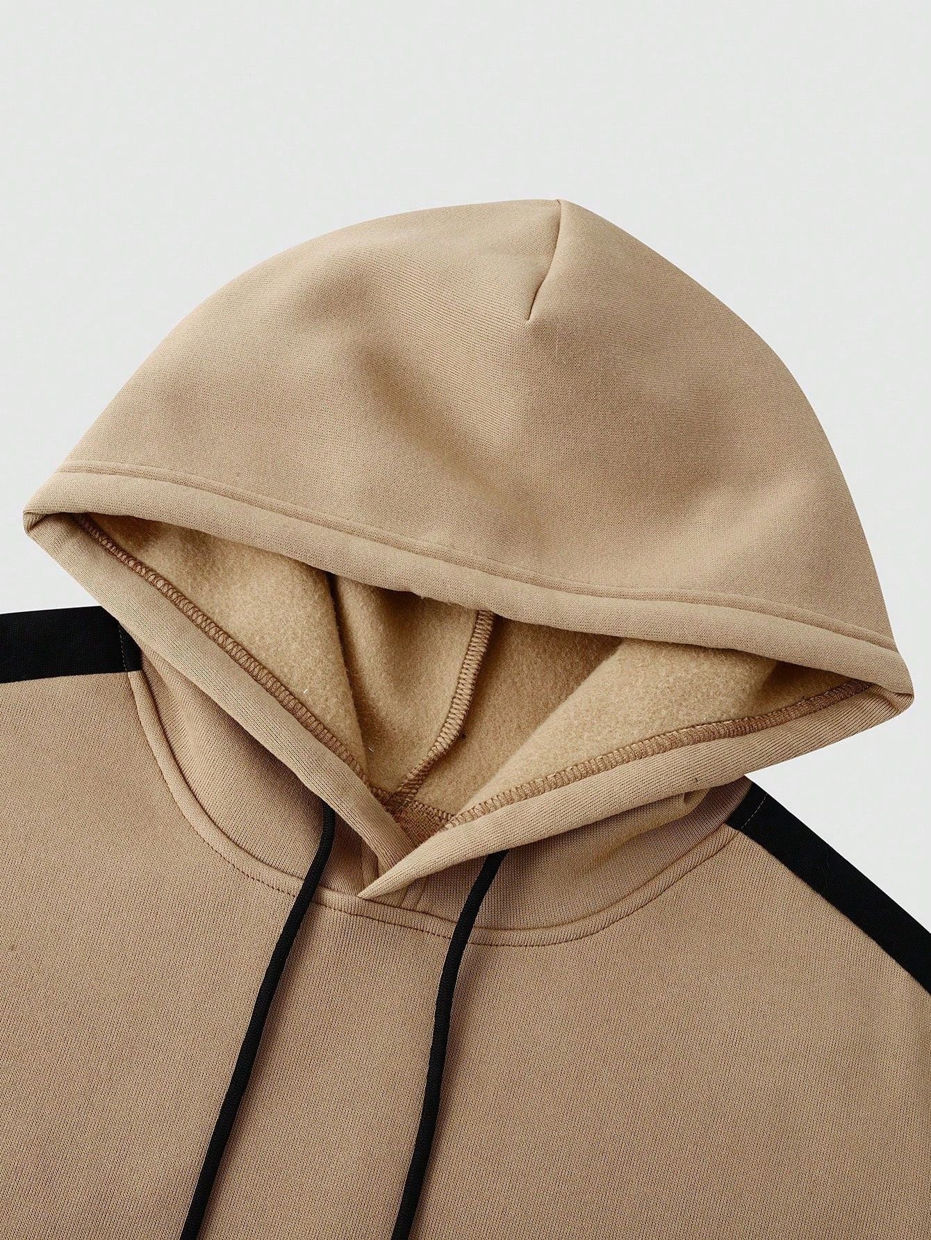 Conjunto Masculino Moletom Térmico Com Faixas Laterais Urbanas Conjunto Masculino Moletom Térmico Com Faixas Laterais