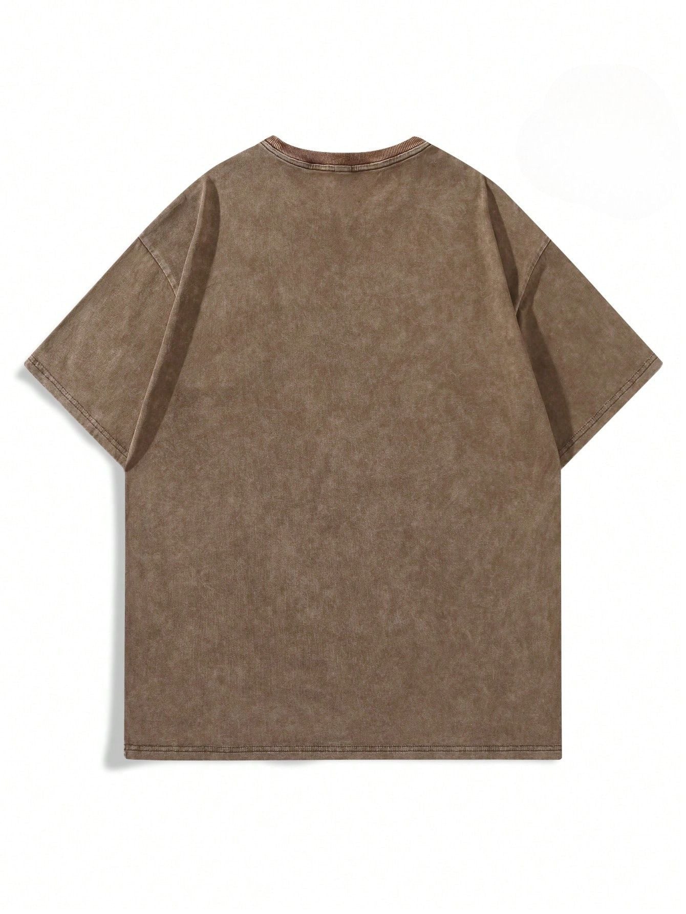 Camiseta Masculina Oversized Estampa Urbana Estilo Moderno Camiseta Masculina Oversized Estampa Urbana Estilo Moderno