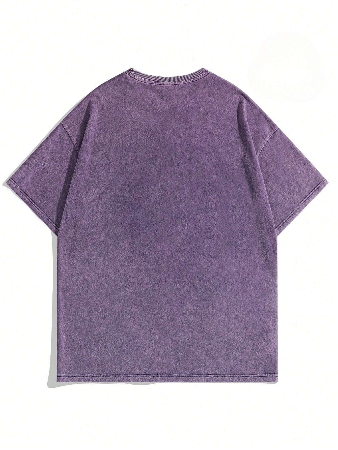 Camiseta Masculina Oversized Estampa Urbana Estilo Moderno Camiseta Masculina Oversized Estampa Urbana Estilo Moderno