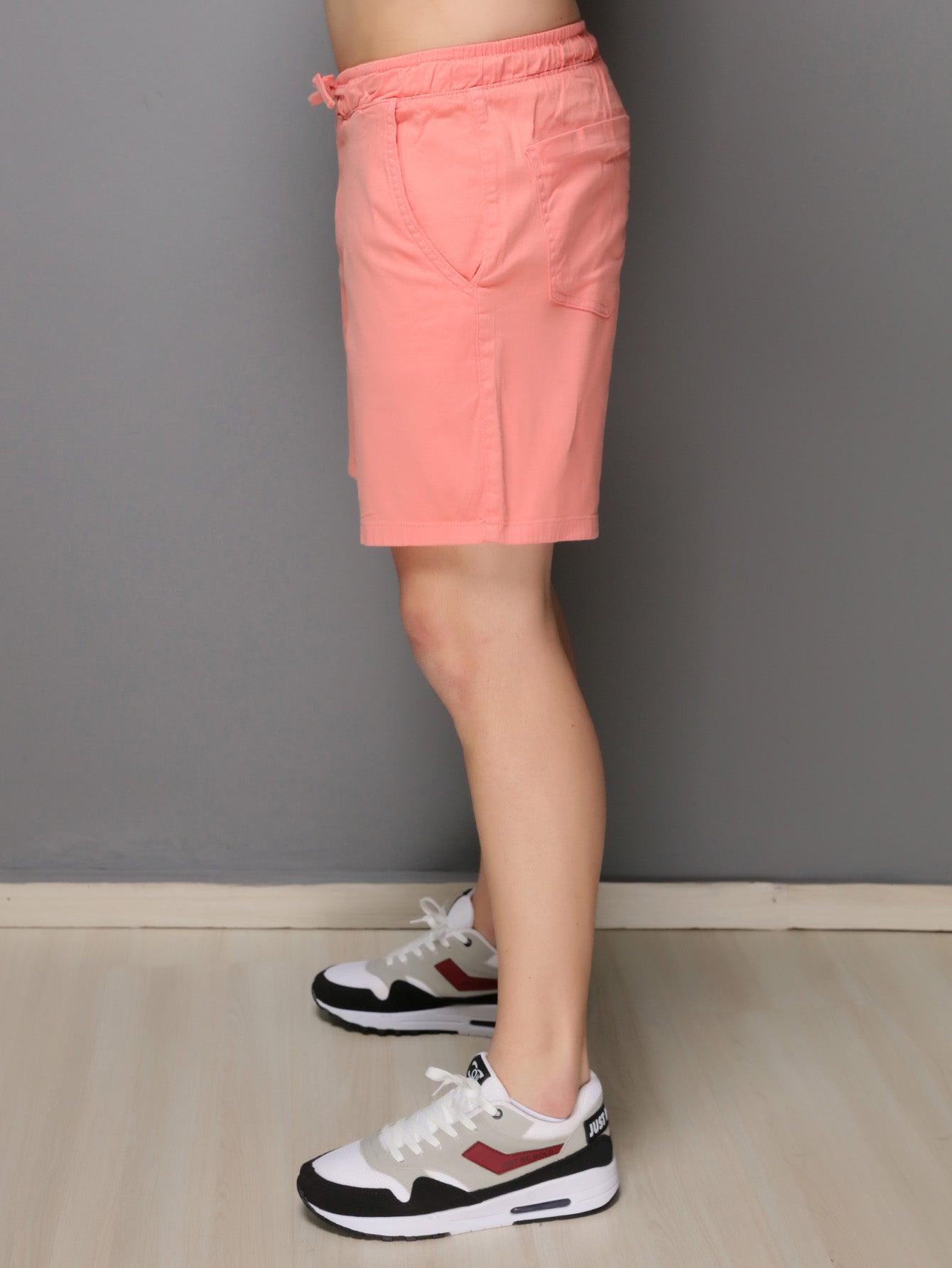 Shorts Masculino Casual Com Cós Elástico E Ajuste Prático Shorts Masculino Casual Com Cós Elástico E Ajuste Prático