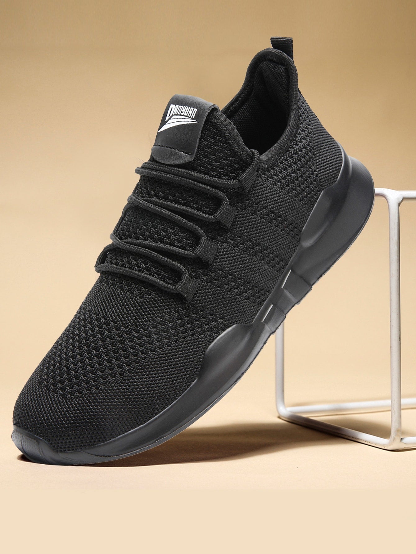 Tênis Masculino Chunky Slip On Leve Respirável Versátil Tênis Masculino Chunky Slip On Leve Respirável Versátil