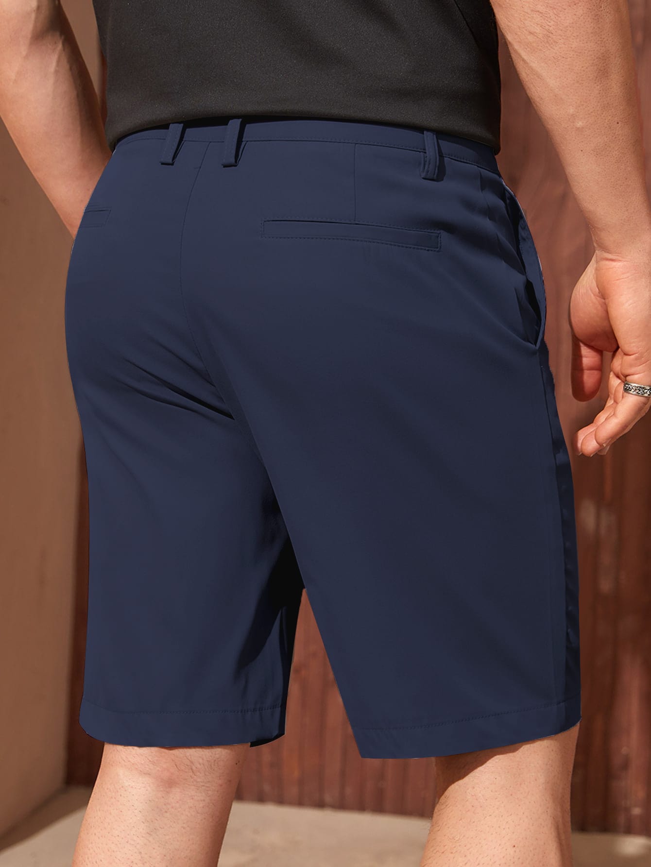 Bermuda Masculina Casual Com Corte Reto E Visual Clean Bermuda Masculina Casual Com Corte Reto E Visual Clean