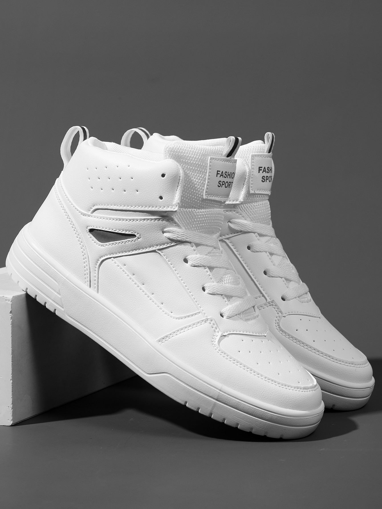 Tênis Masculino Cano Alto Casual Street Solado Leve Tênis Masculino Cano Alto Casual Street Solado Leve