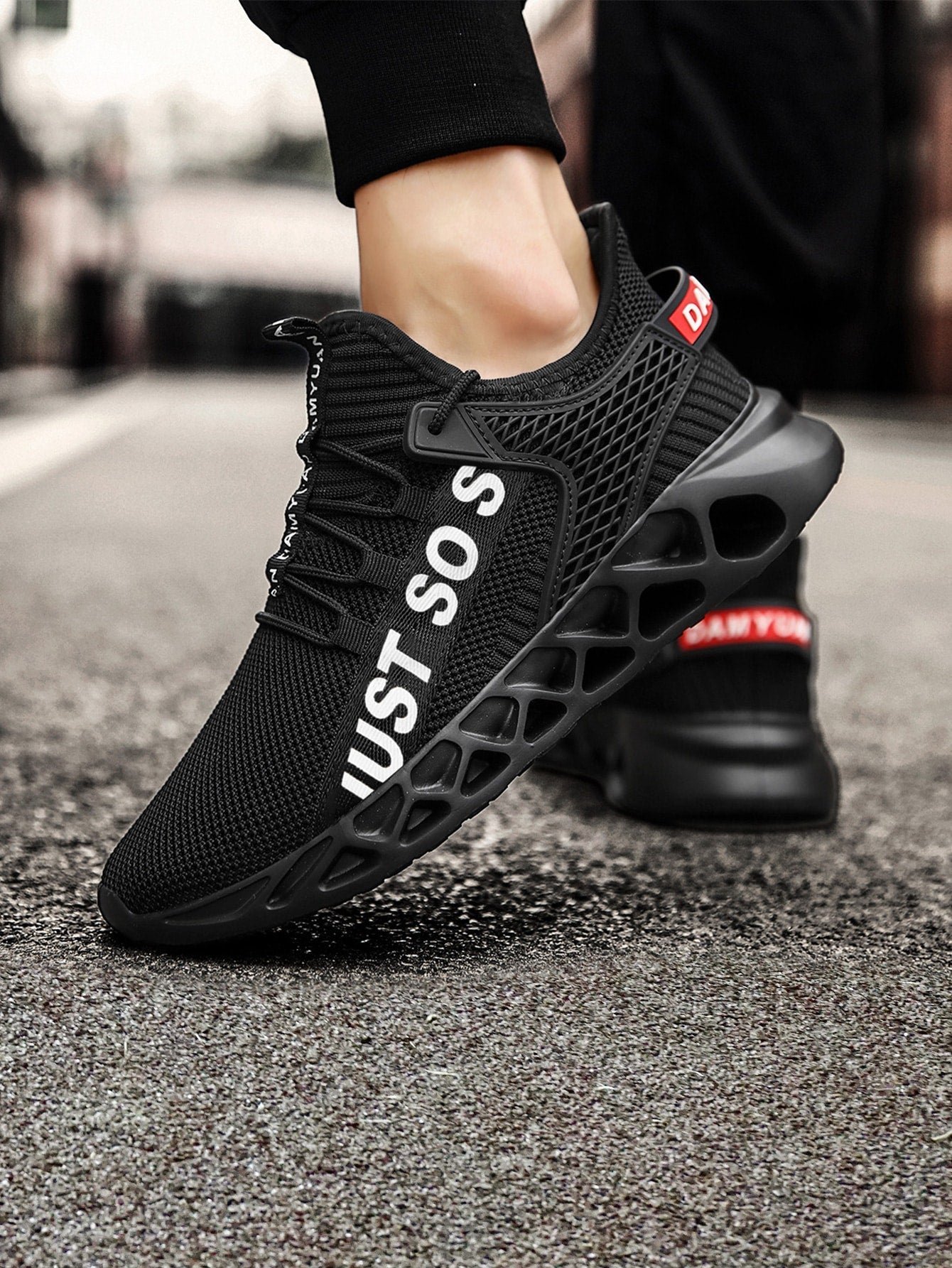 Tênis Masculino Chunky Casual Leve Amortecimento Respirável Tênis Masculino Chunky Casual Leve Amortecimento Respirável