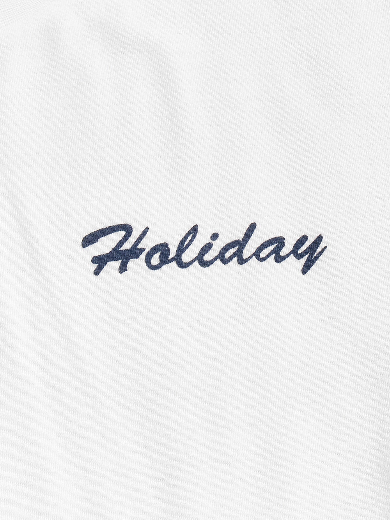 Camiseta Masculina Estampa De Palmeira Escrita Holiday Camiseta Masculina Estampa De Palmeira Escrita Holiday