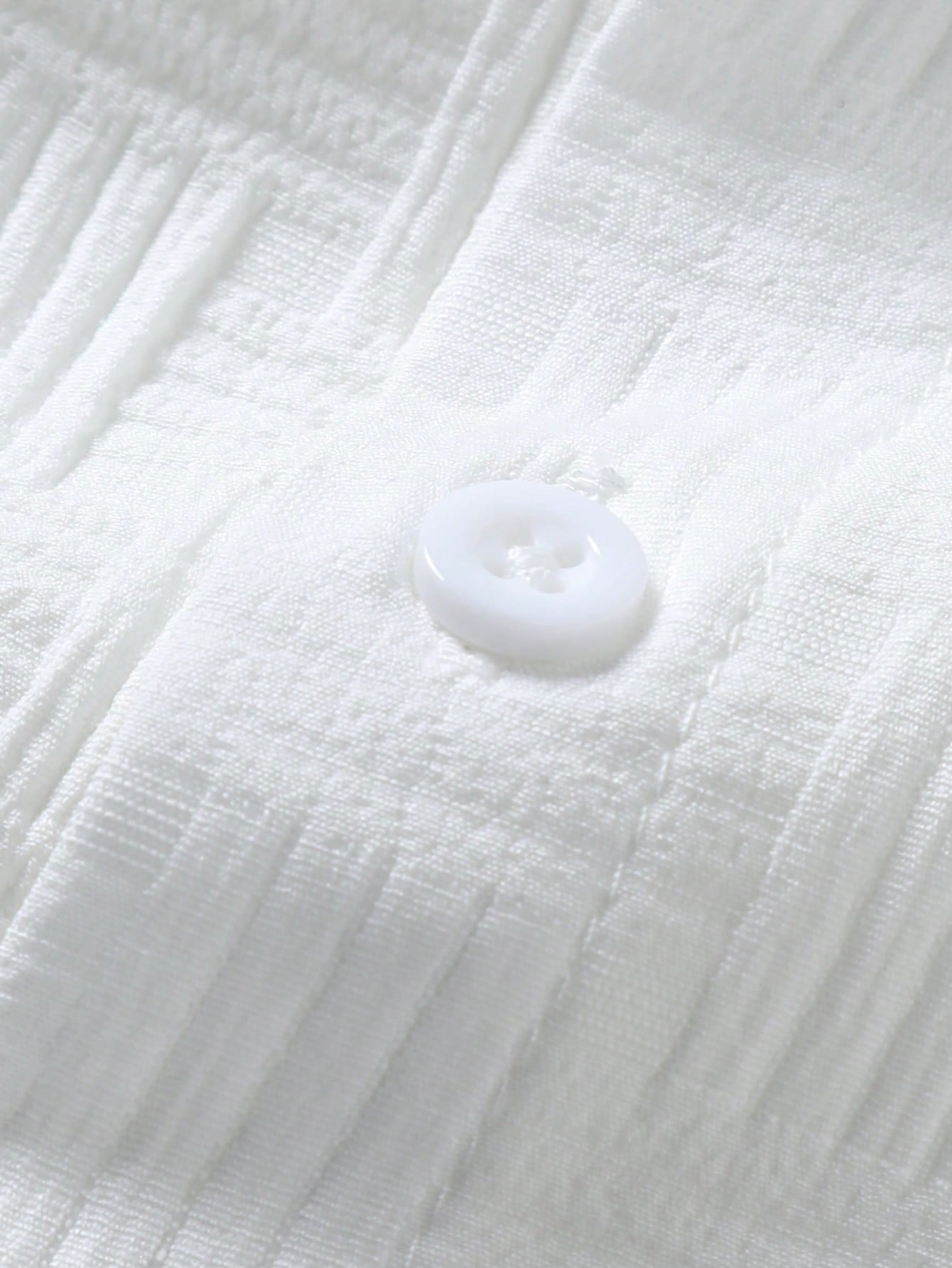 Conjunto Masculino Camisa Texturizada E Shorts Casuais Conjunto Masculino Camisa Texturizada E Shorts Casuais