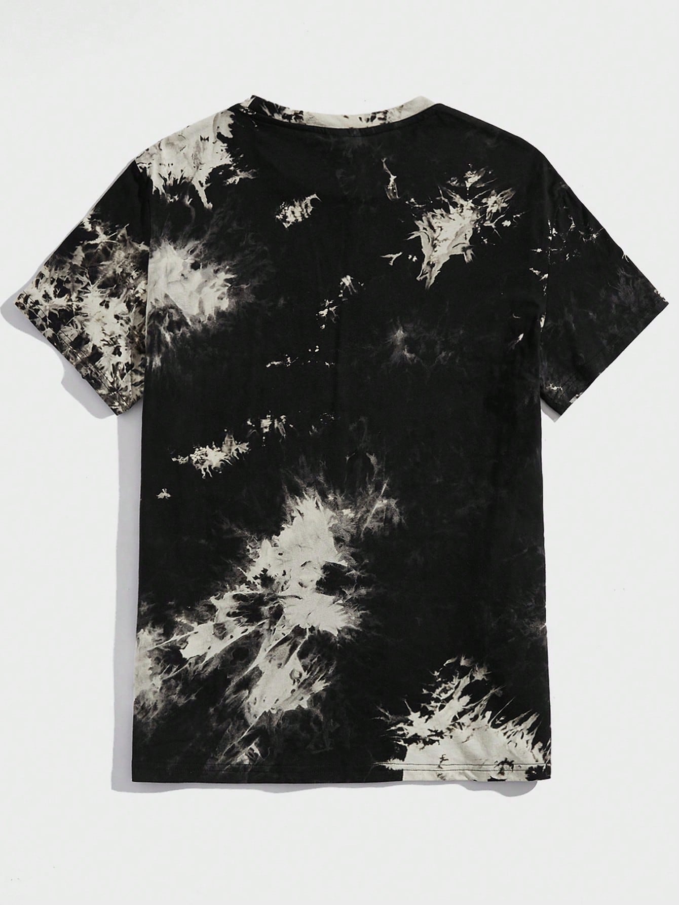 Camisa Masculina Estilo Tie Dye Estampa So What Camisa Masculina Estilo Tie Dye Estampa So What