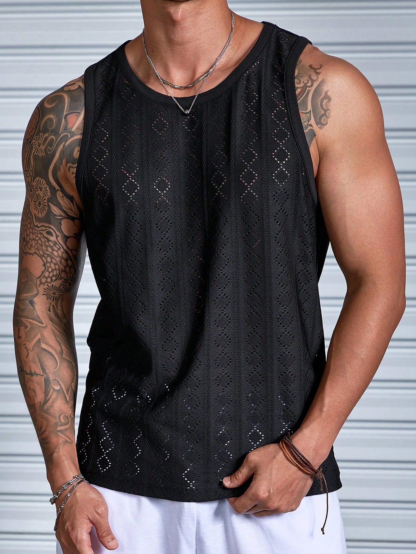 Camiseta Regata Masculina Básica Gola Careca Design Clean Camiseta Regata Masculina Básica Gola Careca Design Clean