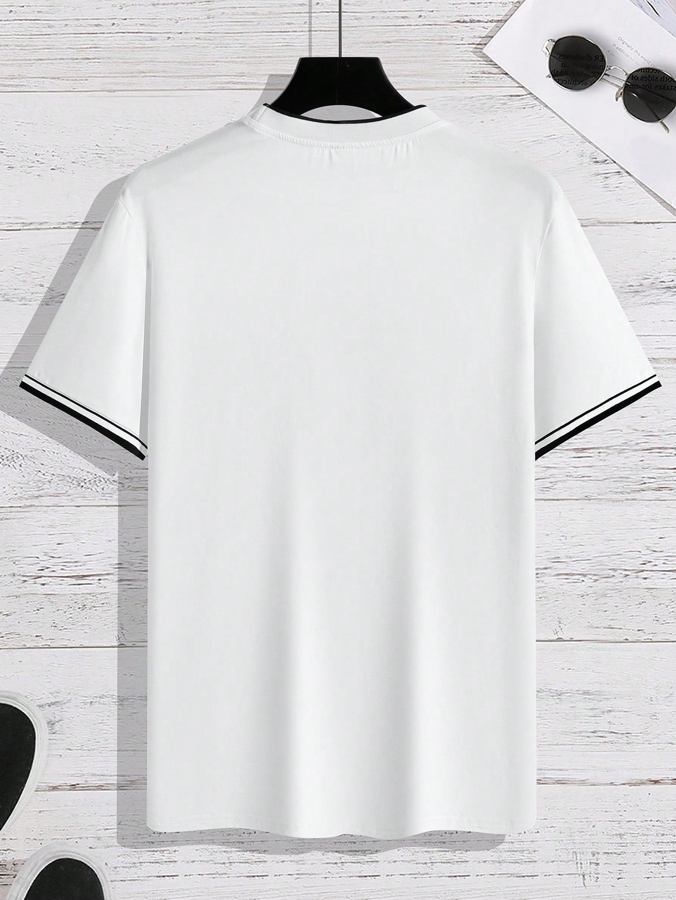 Camisa Masculina Slim Detalhes Na Gola Manga Camisa Masculina Slim Detalhes Na Gola Manga