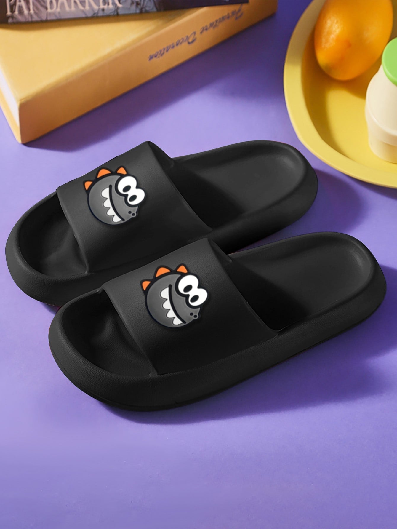 Chinelo Masculino Casual Estampado Cartoon Versátil e Confortável Chinelo Masculino Casual Estampado Cartoon Versátil e