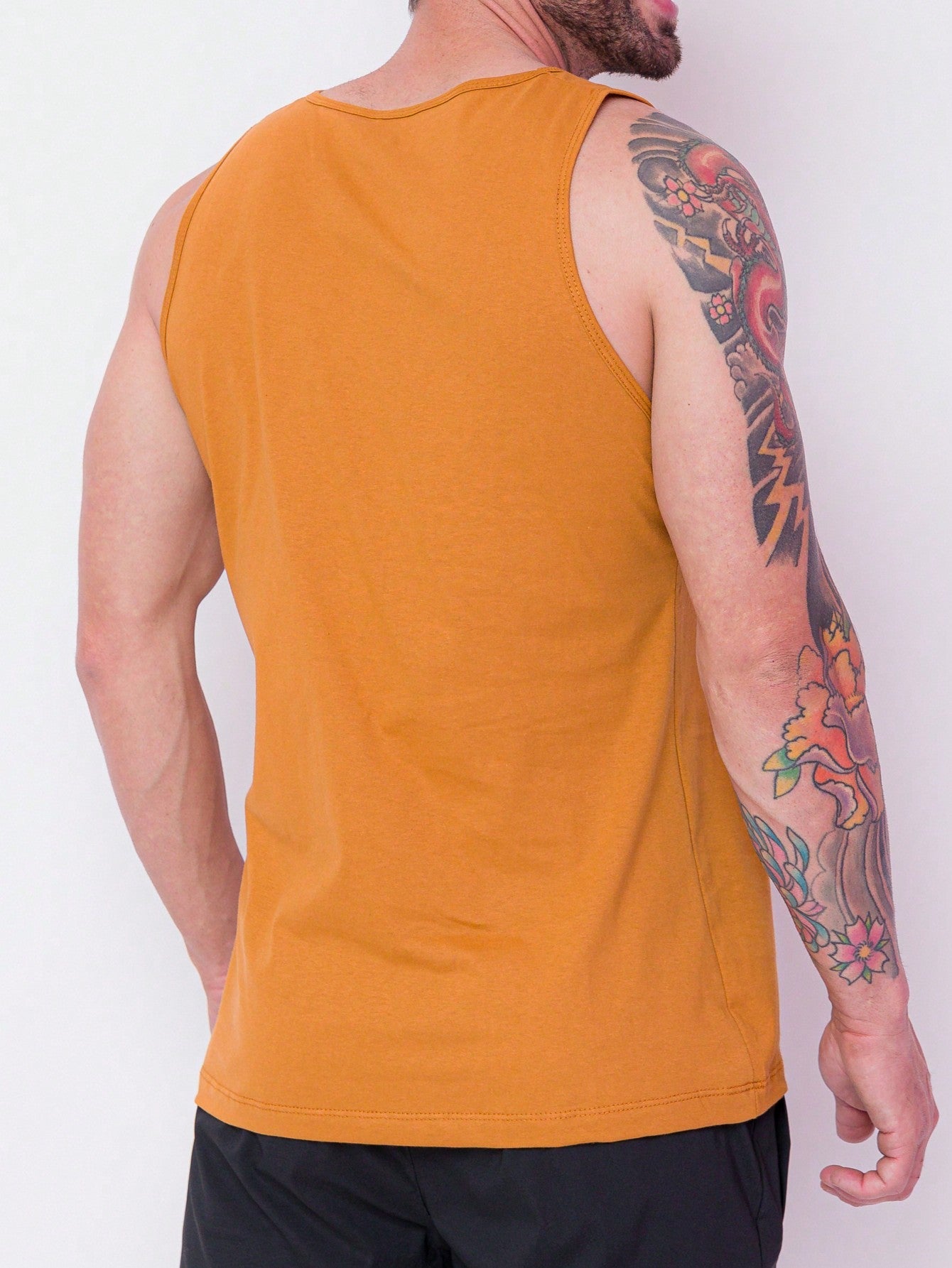 Camiseta Regata Masculina Casual Tecido Leve Caimento Perfeito Camiseta Regata Masculina Casual Tecido Leve Caimento