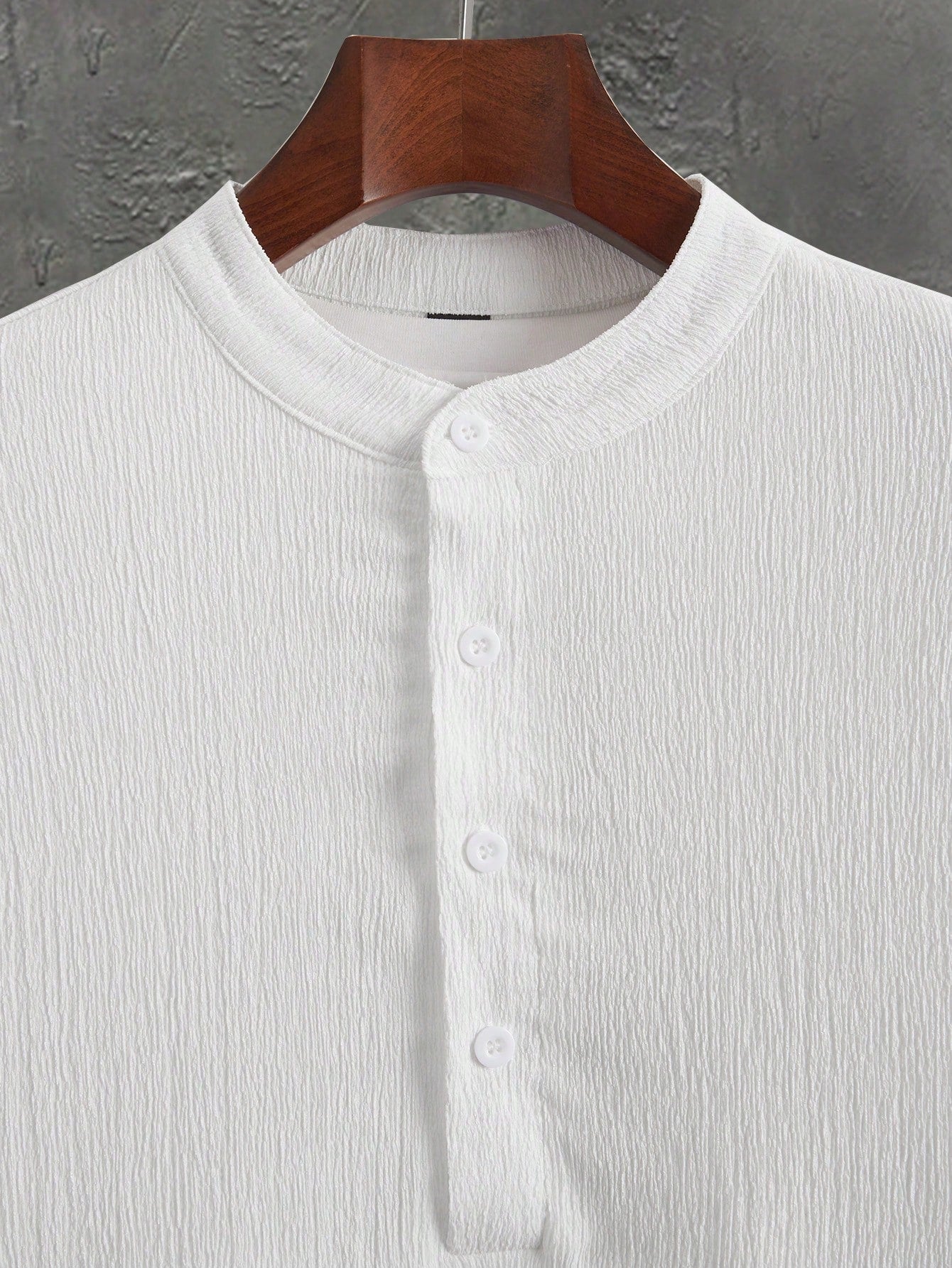 Conjunto Masculino Camisa Half Button E Calça Leve Solta Conjunto Masculino Camisa Half Button E Calça Leve Solta