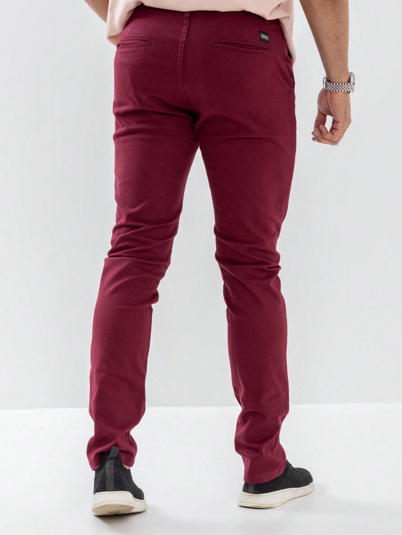 Calça Masculina Jeans Slim Fit Costura Contrastante E Lavagem Atual Calça Masculina Jeans Slim Fit Costura Contrastante