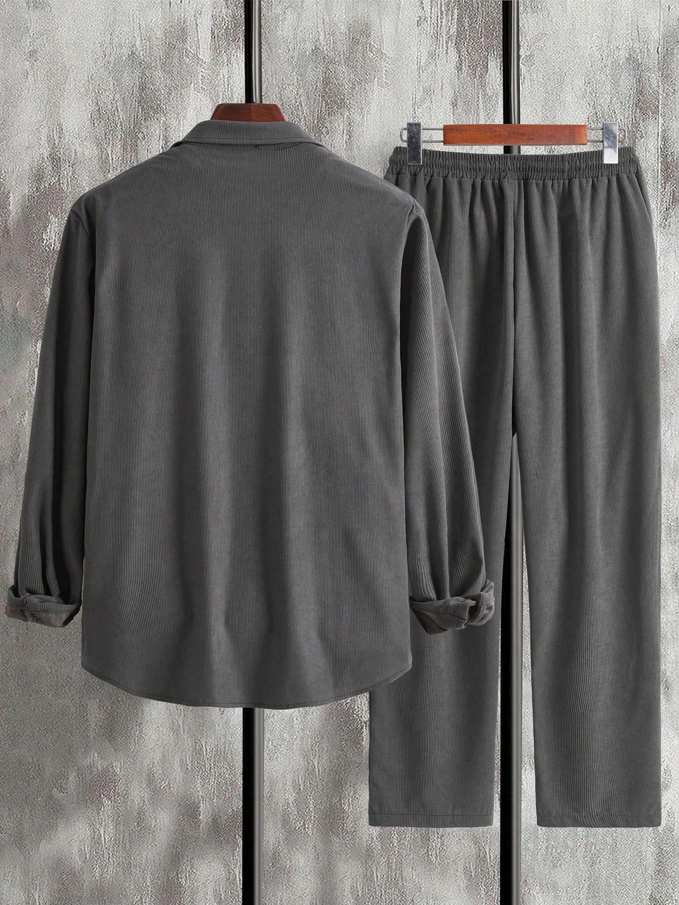 Conjunto Masculino Camisa E Calça Casual Sofisticado Conjunto Masculino Camisa E Calça Casual Sofisticado