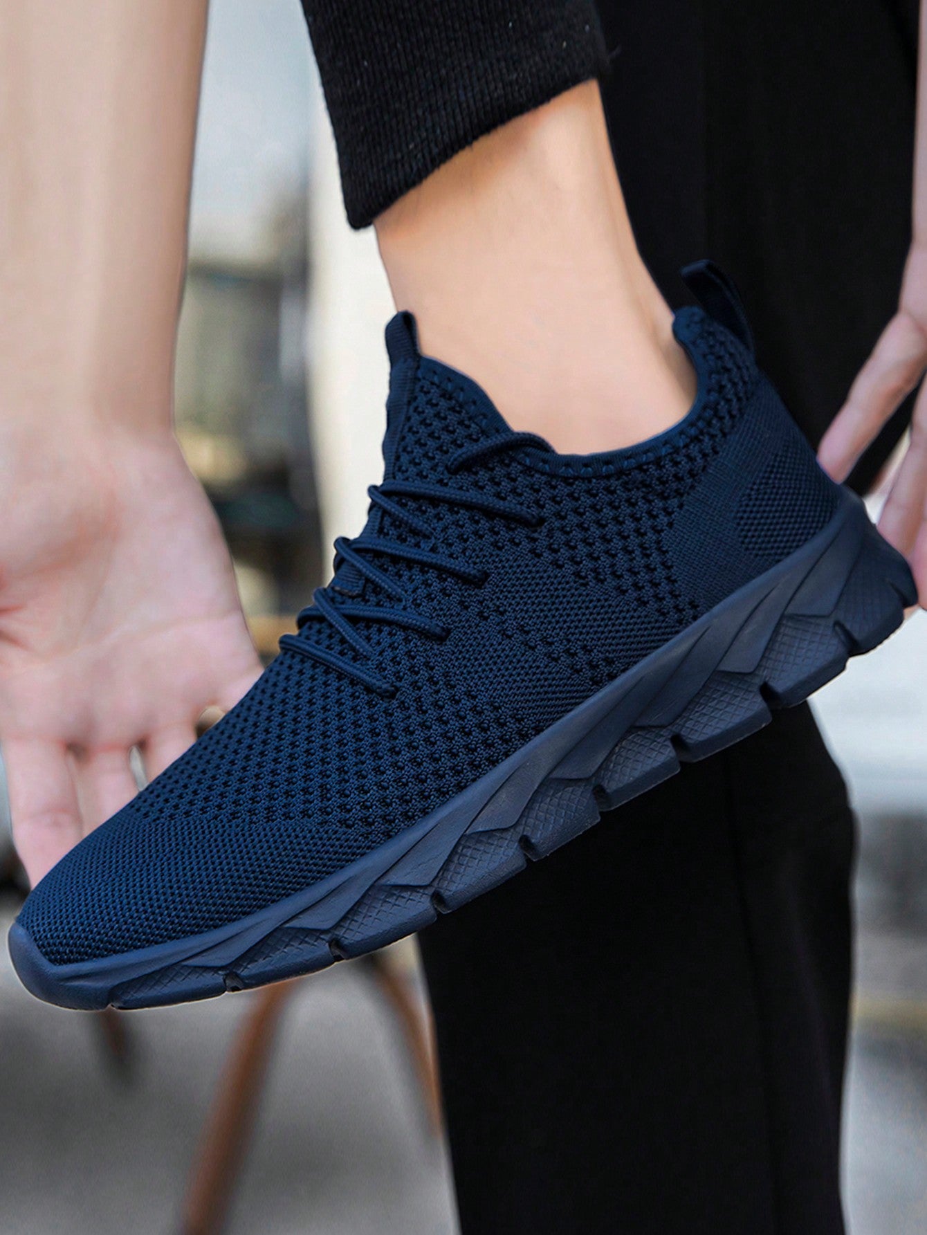 Tênis Masculino Chunky Mesh Leve Confortável Esportivo Versátil Tênis Masculino Chunky Mesh Leve Confortável Esportivo