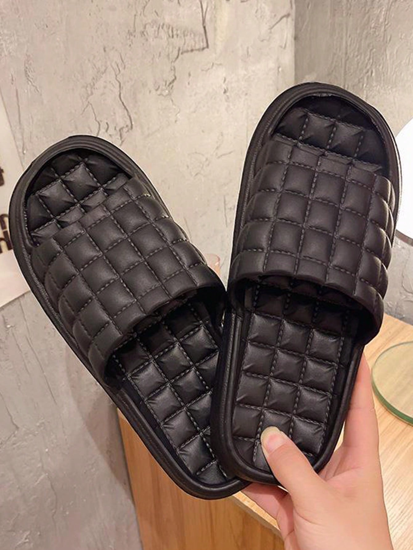 Chinelo Masculino Casual Solado EVA Antiderrapante Tira Preta Preto / 36 Chinelo Masculino Casual Solado EVA